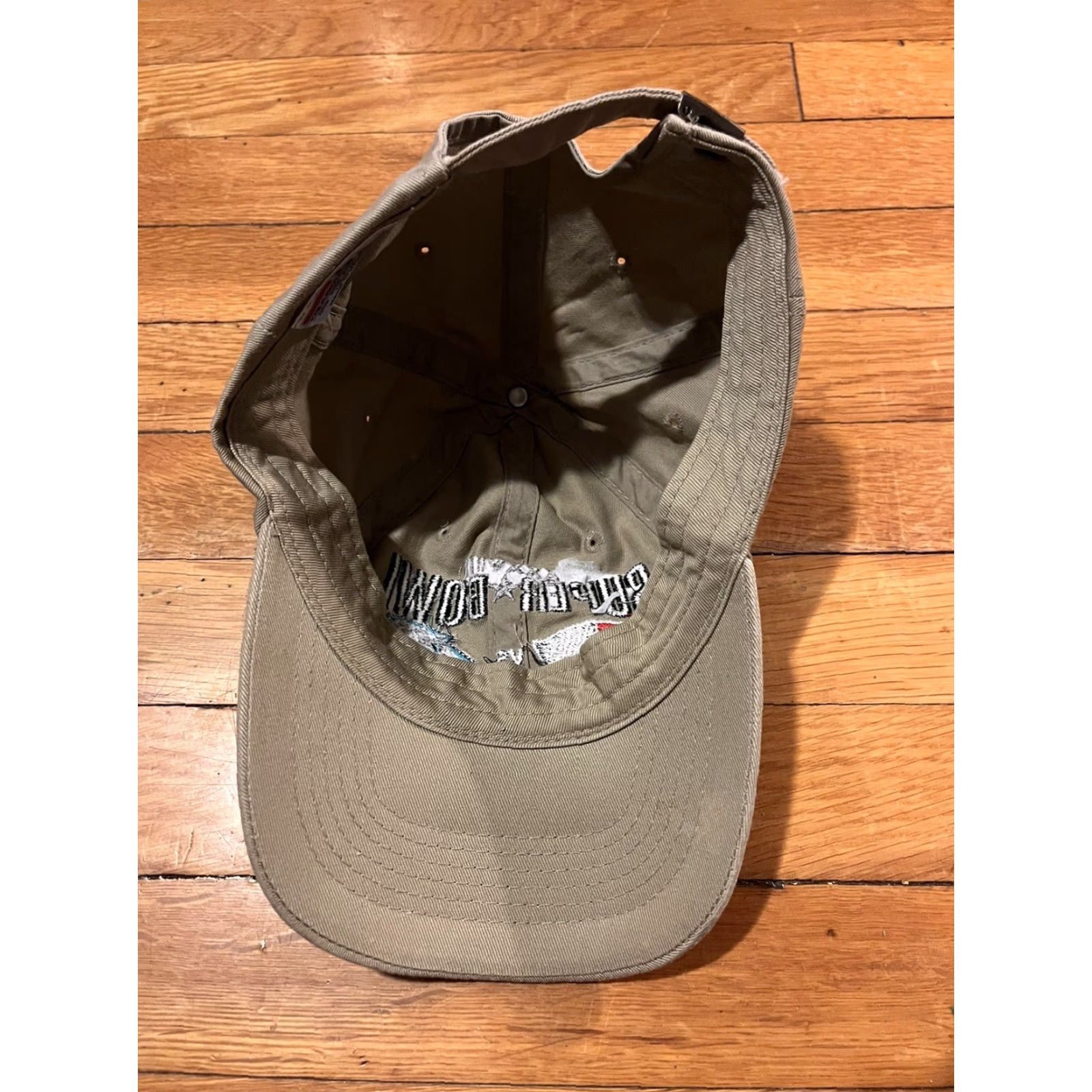 Vintage VINTAGE New England Patriots Super Bowl XXXVIII Hat Cap Beige Y2K Headmaster Inc Adjustable One Size Men Baseball Cap Size ONE SIZE - 7 Thumbnail
