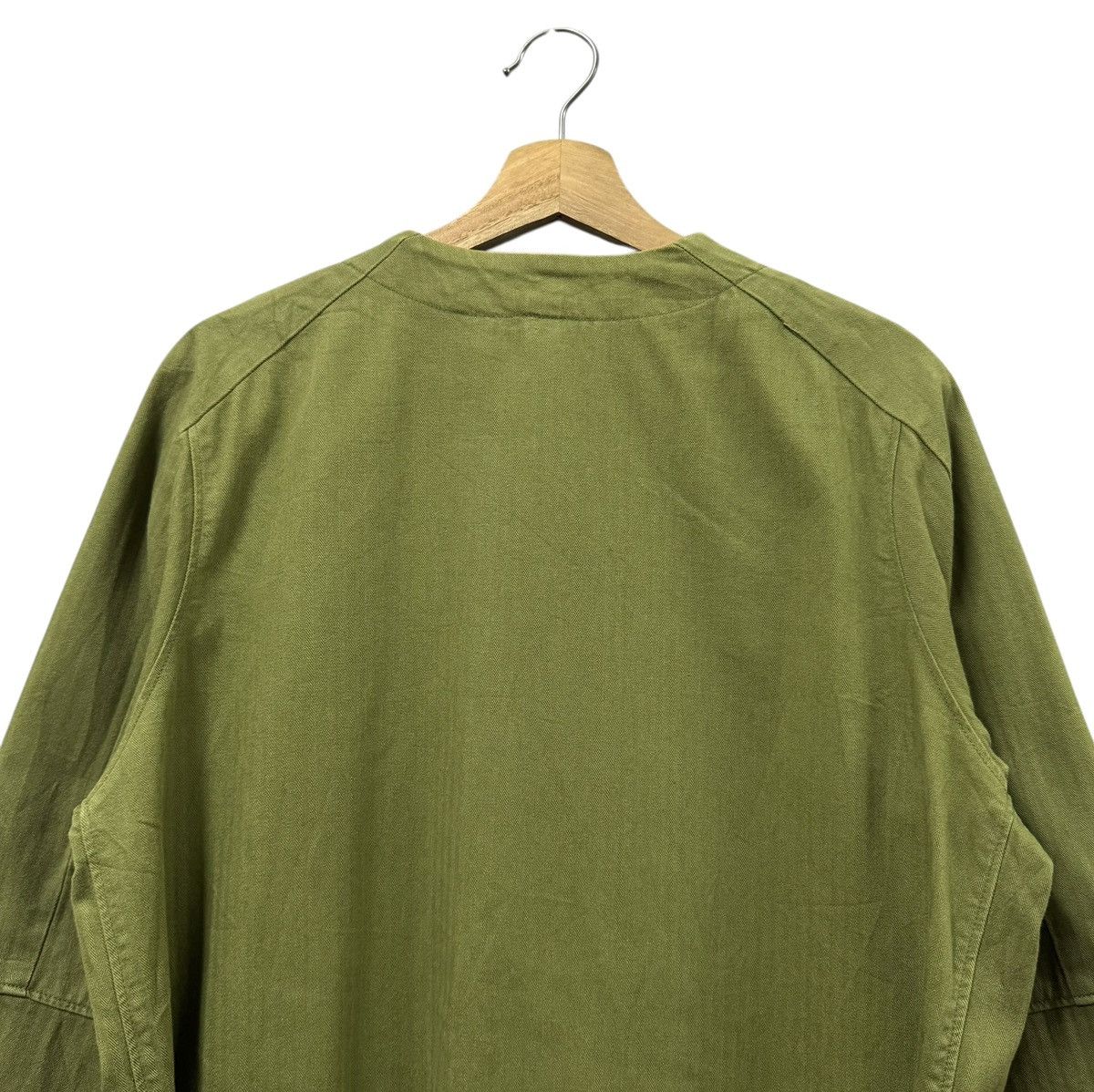 Toyo Enterprises Vtg🔥Domingo Hbt Kimono Cardigan Olive Green Military Style Size US M / EU 48-50 / 2 - 12 Thumbnail