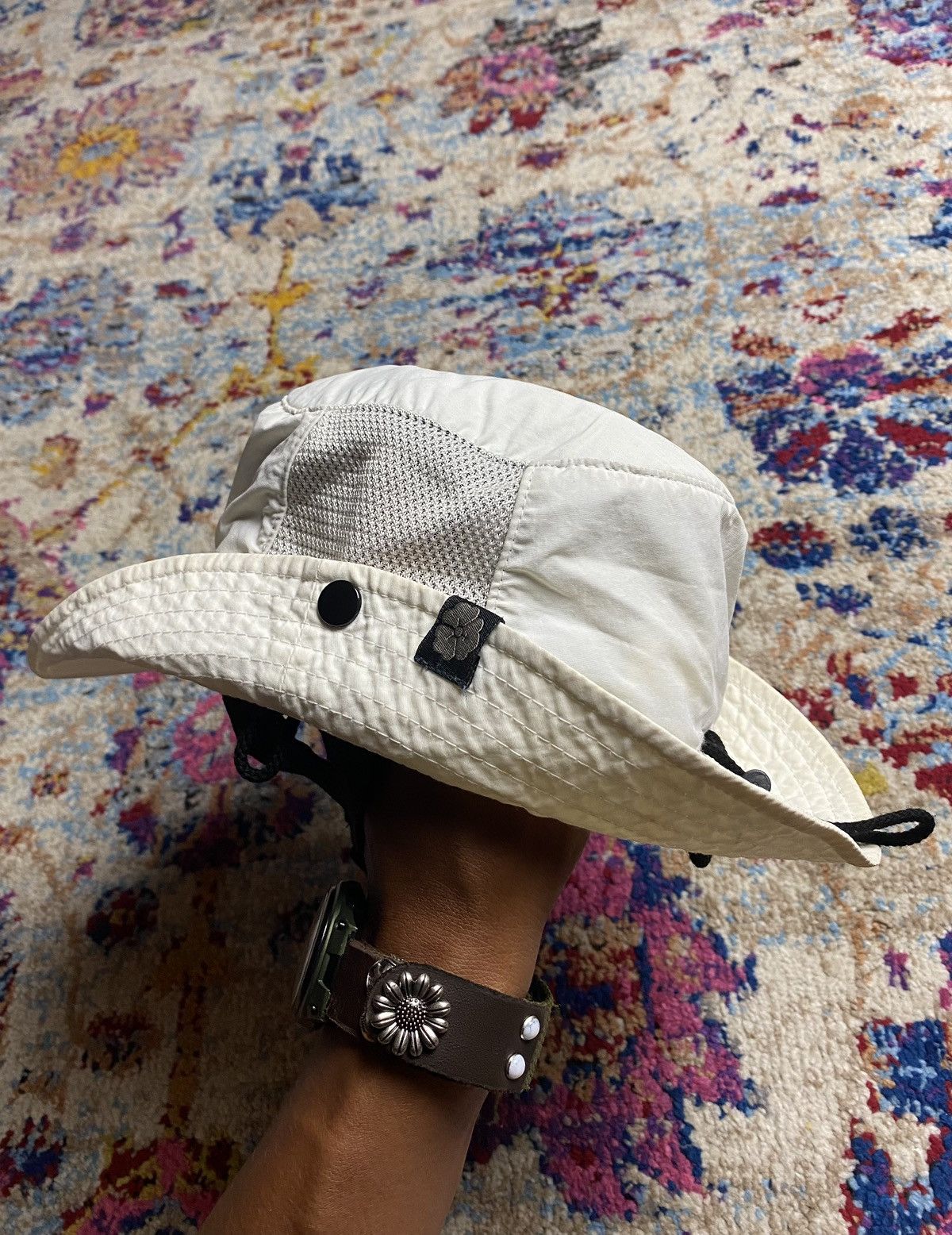 Japanese Brand Tavarua Fiji Japan Waterproof Nylon Surf Hats OS Size ONE SIZE - 11 Thumbnail