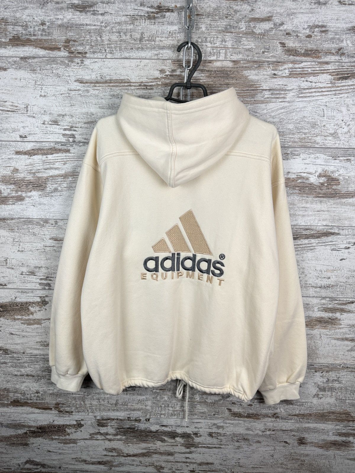 Adidas × Vintage Mens Vintage Adidas Zip Hoodie equipment jacket rare y2k Size US M / EU 48-50 / 2 - 1 Thumbnail