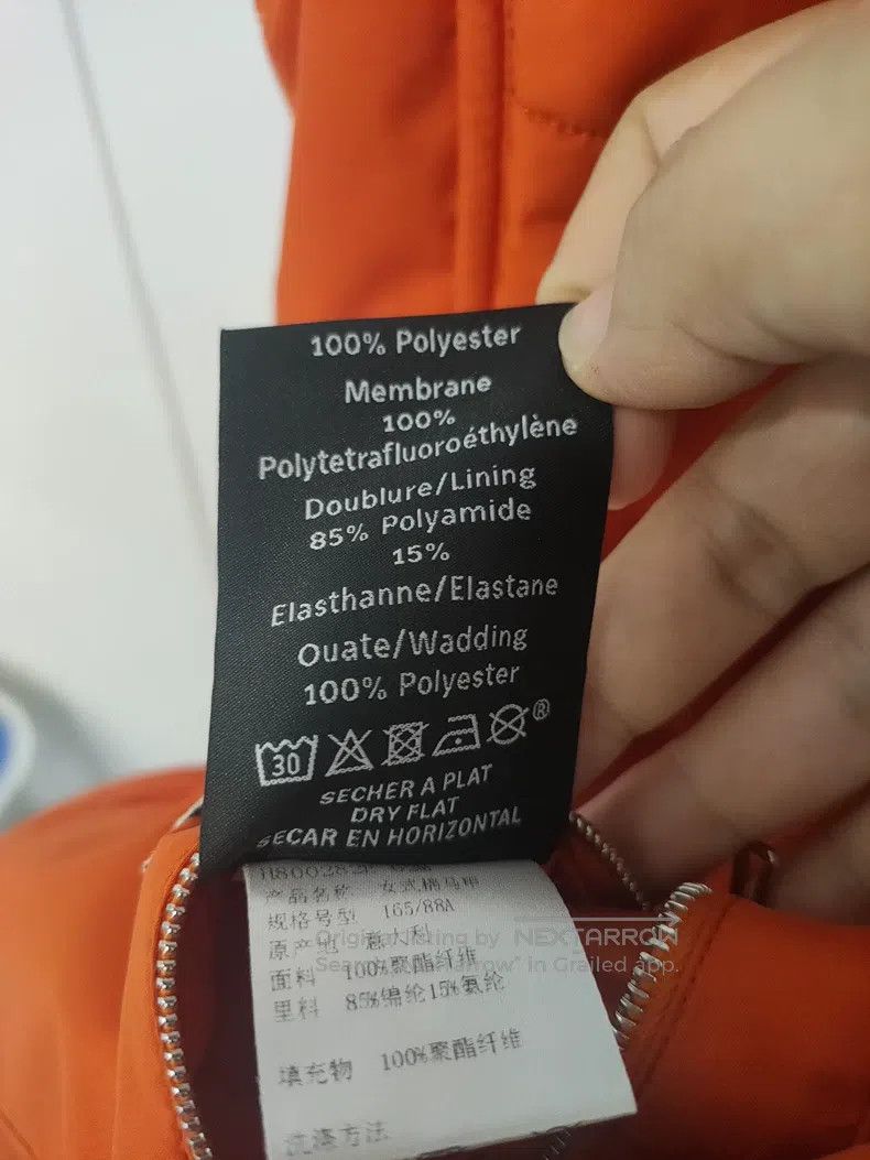 Hermes Hermes Orange down vest Size M / US 6-8 / IT 42-44 - 5 Thumbnail