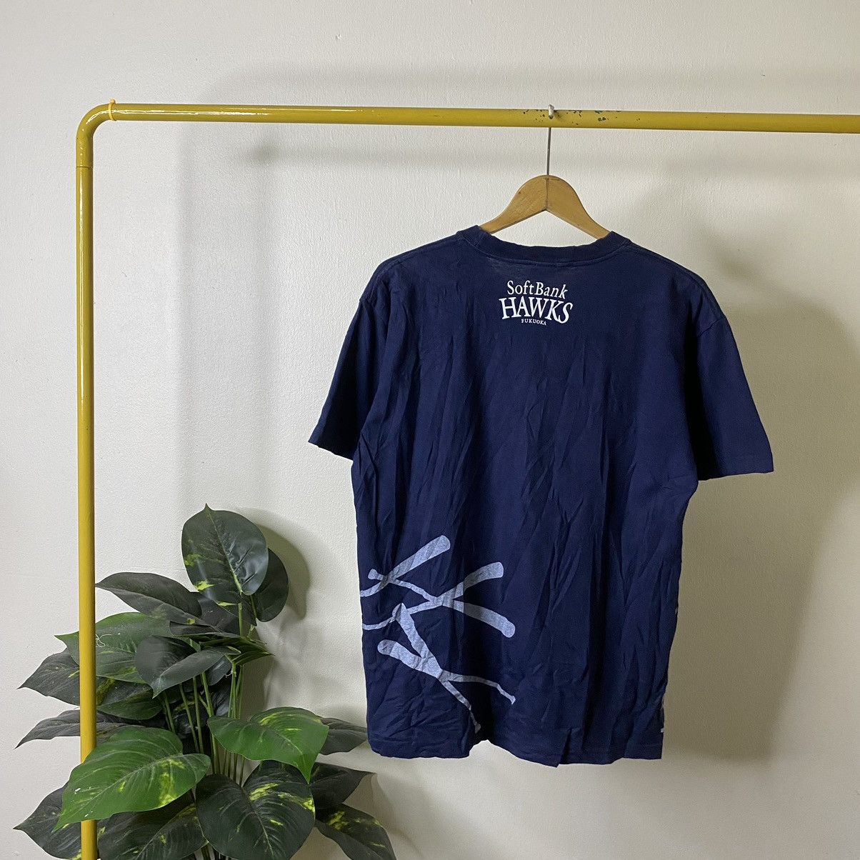 Japanese Brand Vintage 2000s Fukuoka Softbank Hawks Japan Baseball Team Size US M / EU 48-50 / 2 - 6 Thumbnail