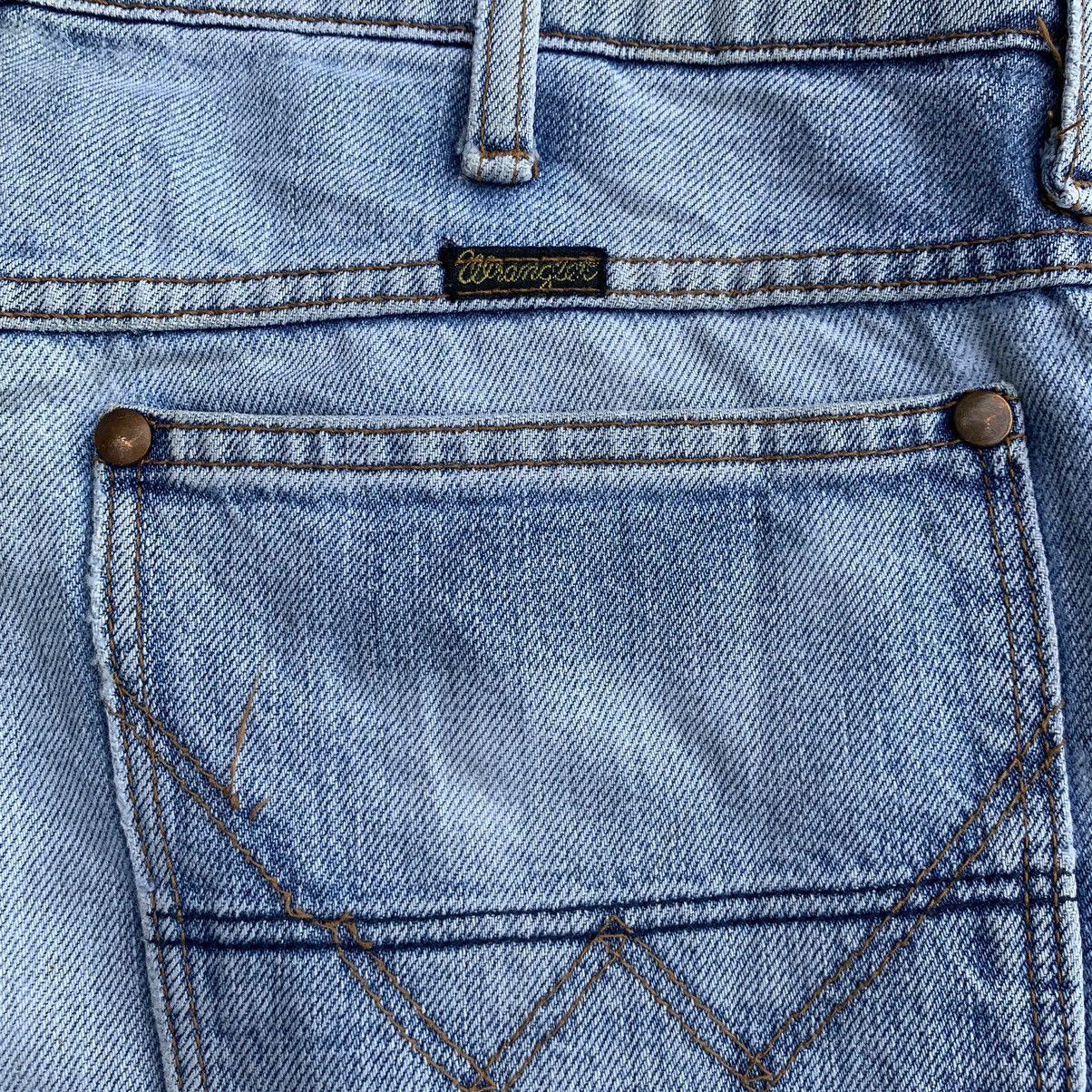 Japanese Brand Vintage Japan Wrangler Distressed Denim Jeans W32 Size US 32 / EU 48 - 11 Thumbnail