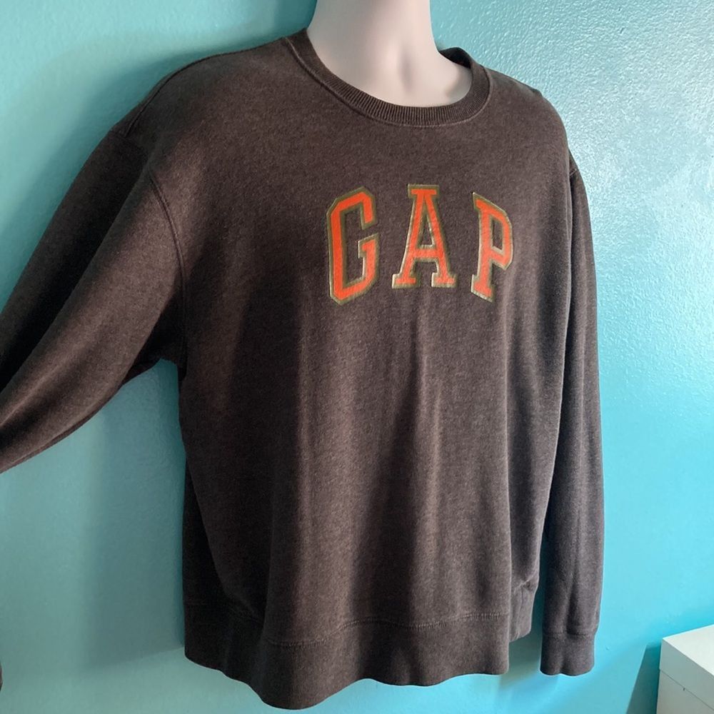 Gap Mens Gray Gap Sweatshirt Size L Size US L / EU 52-54 / 3 - 5 Thumbnail