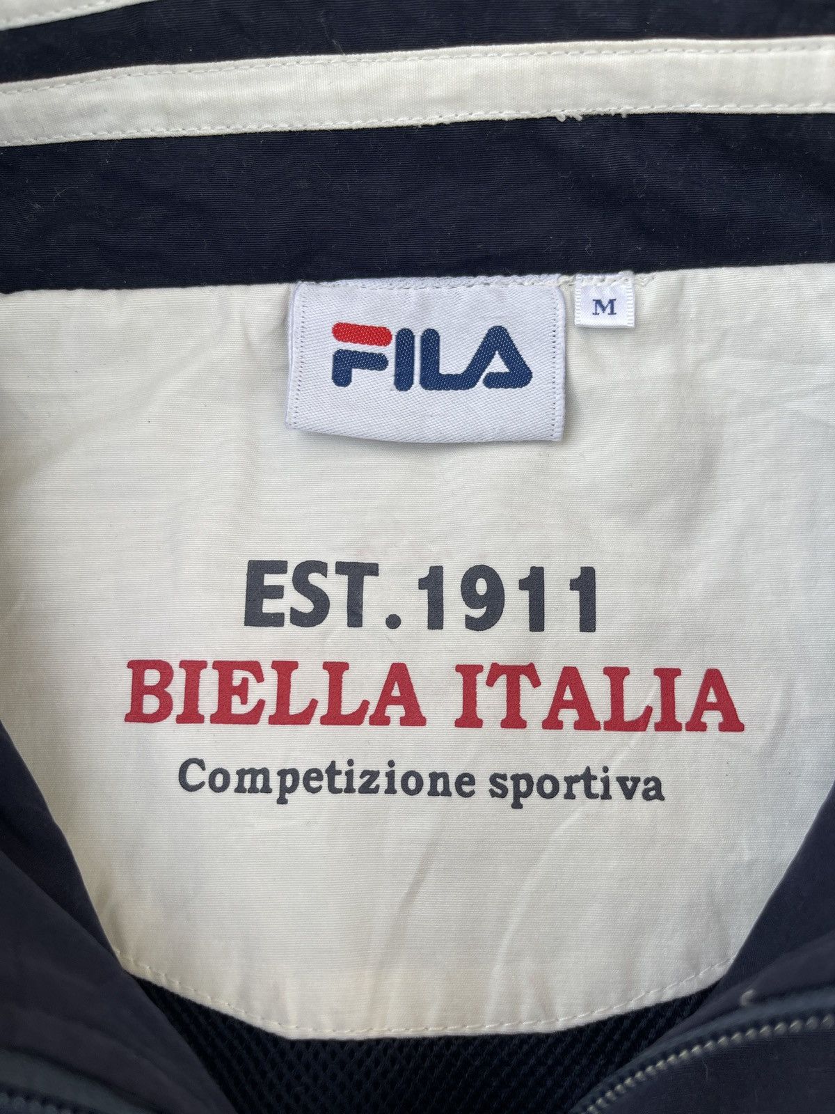 Fila × Vintage Vintage Fila Zip Up Jacket Size US L / EU 52-54 / 3 - 7 Thumbnail