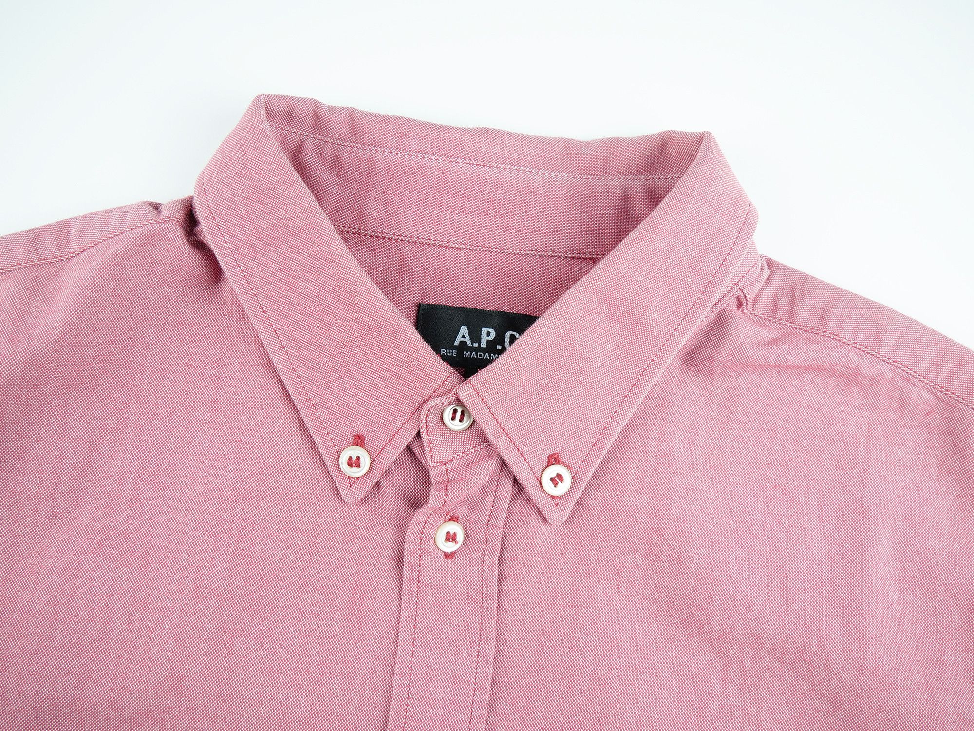 A.P.C. A.P.C. Rue Madame Paris shirt Size US M / EU 48-50 / 2 - 3 Thumbnail