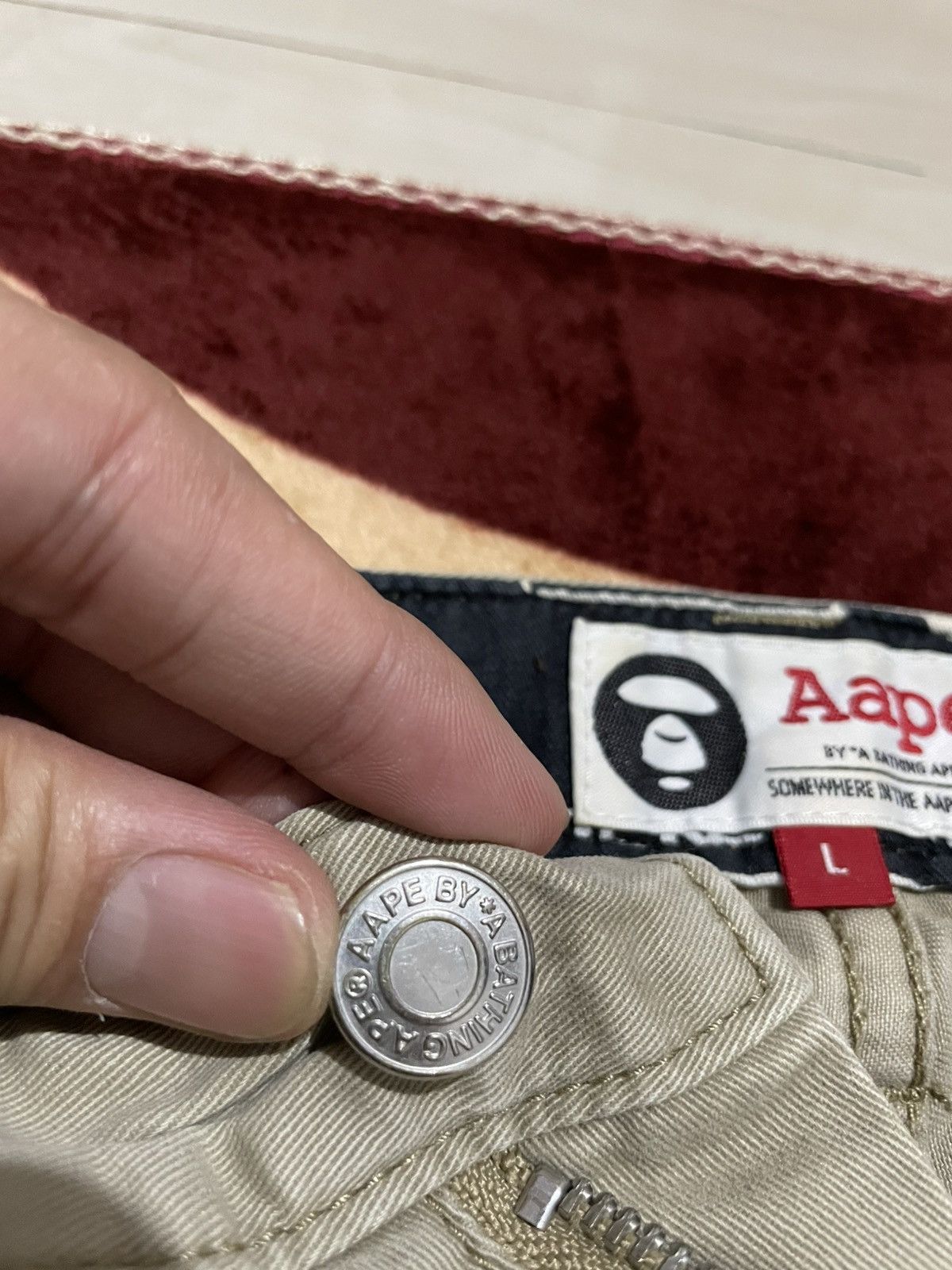 Aape CRAZY Aape chinos AOP Size US 35 - 20 Thumbnail