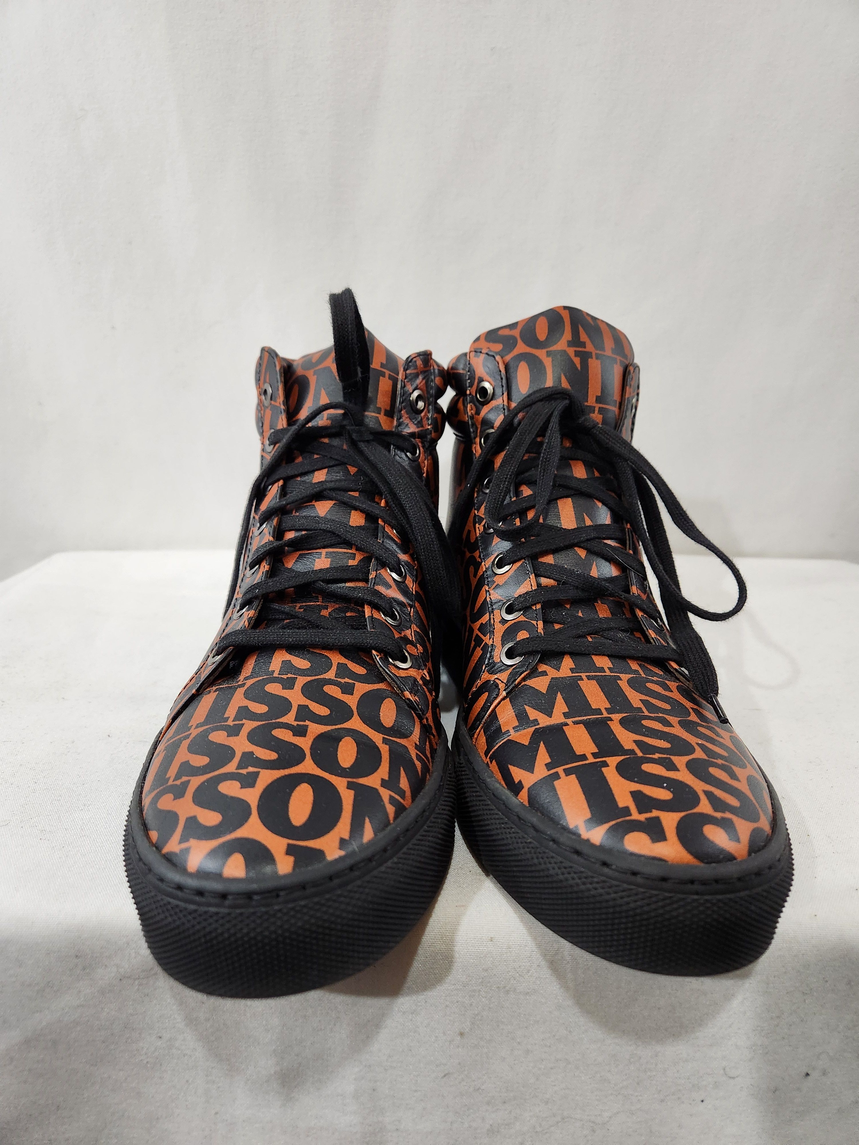 Missoni 65th Anniv All Over Print High Top Sneaker Made Italy Size US 7 / EU 40 - 3 Thumbnail