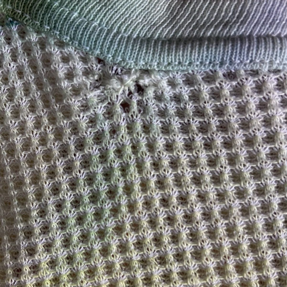 Vintage 1970 Thermal waffle knit long sleeve Long john USA Size US L / EU 52-54 / 3 - 4 Thumbnail