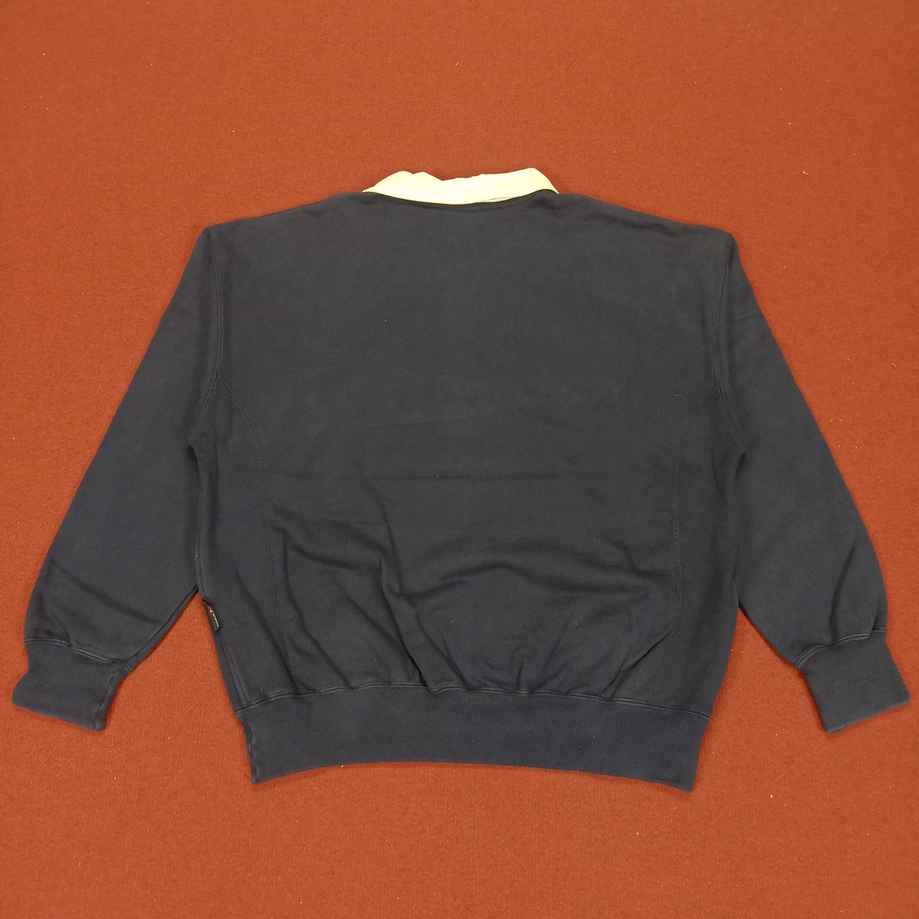 Canterbury of New Zealand × Vintage Canterbury Streetwear Sportswear Style Polo Rugby Sweatshirt Size US L / EU 52-54 / 3 - 3 Thumbnail