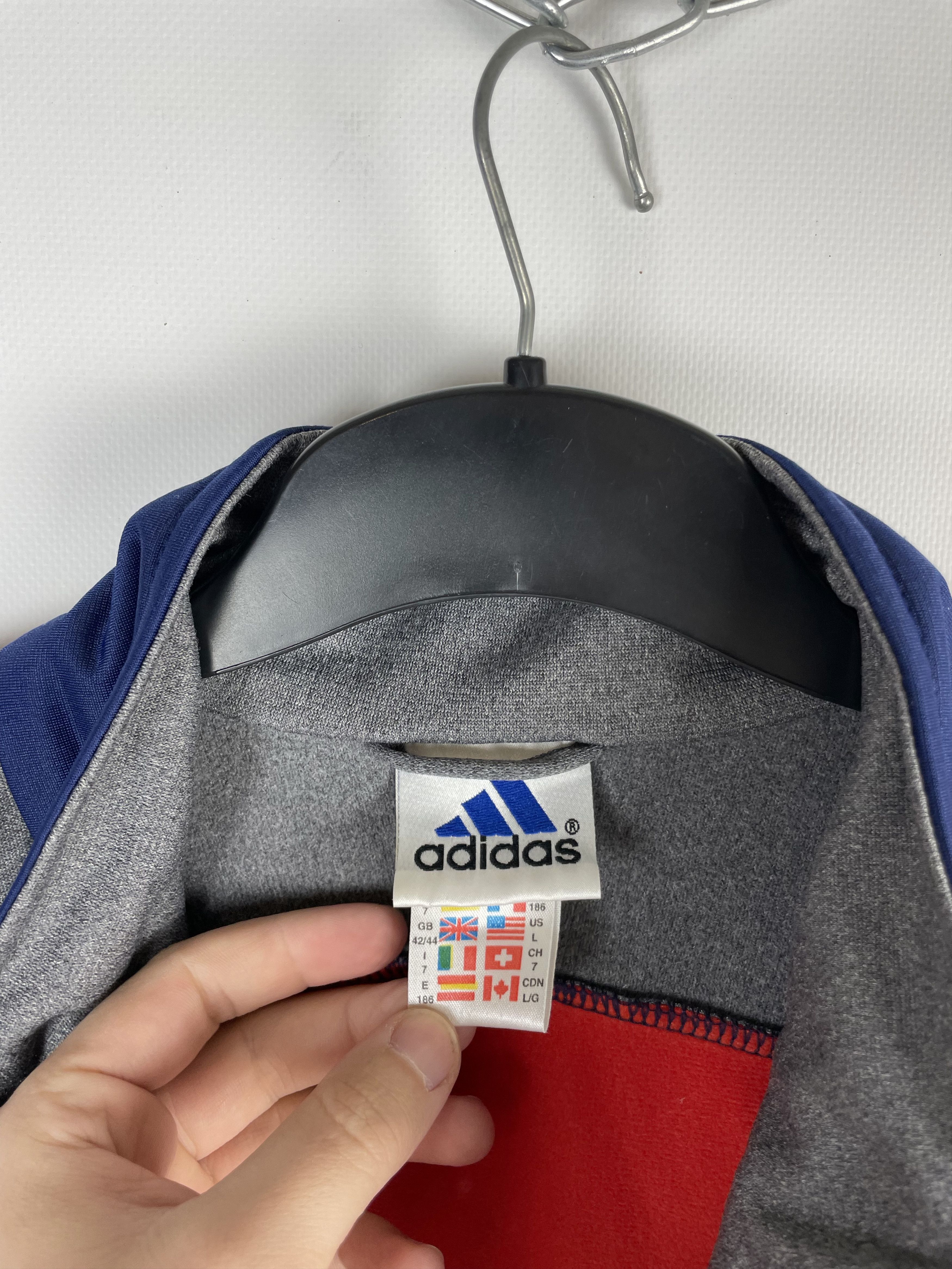 Adidas × Vintage Adidas vintage track jacket 90s Size US L / EU 52-54 / 3 - 5 Thumbnail