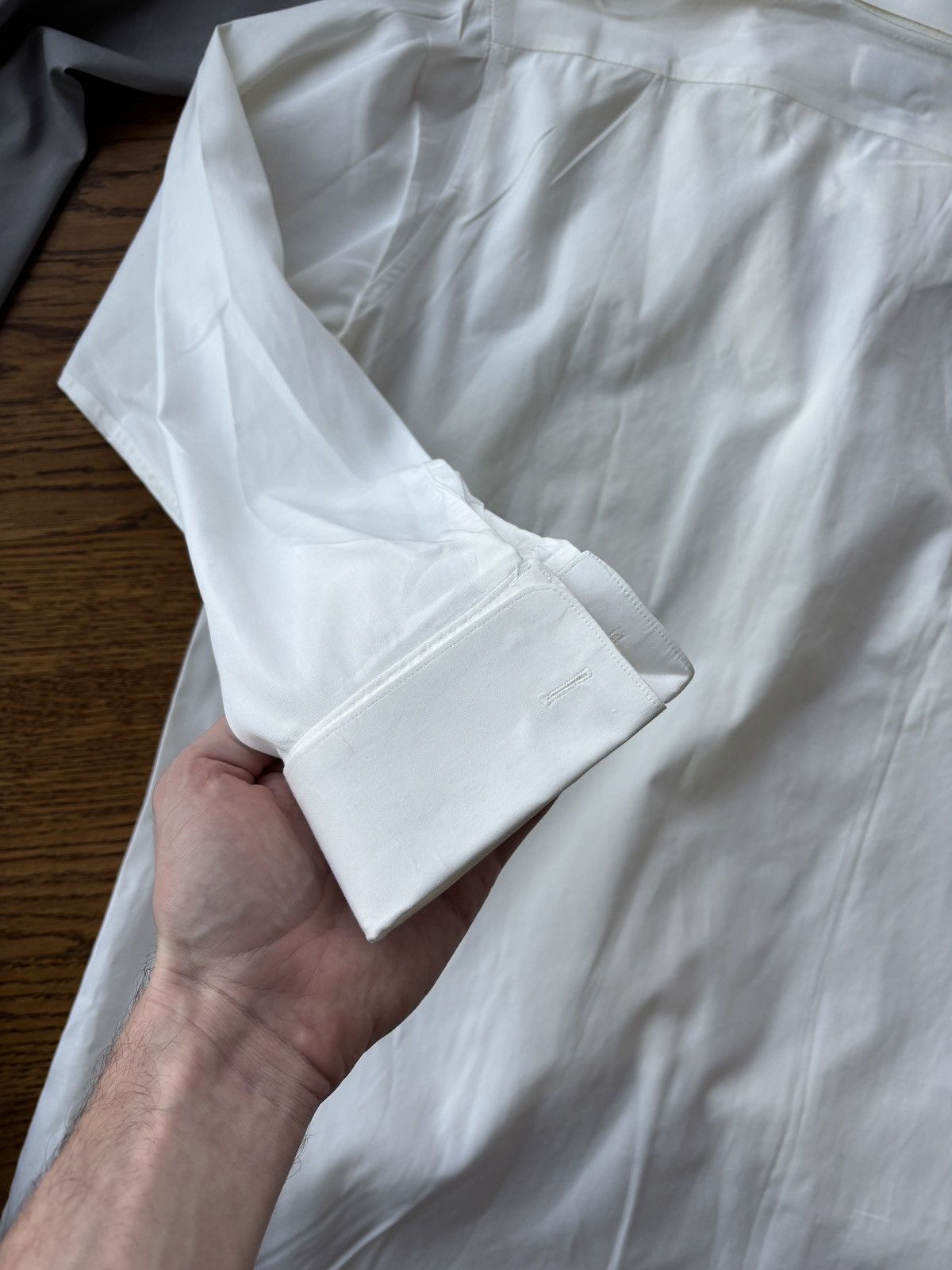 Vintage Dress Shirt Forsyth Bond Street England Broadcloth