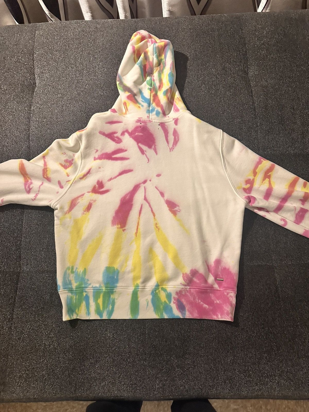 Amiri Amiri Tie Dye Artpatch Hoodie Size US S / EU 44-46 / 1 - 2 Thumbnail