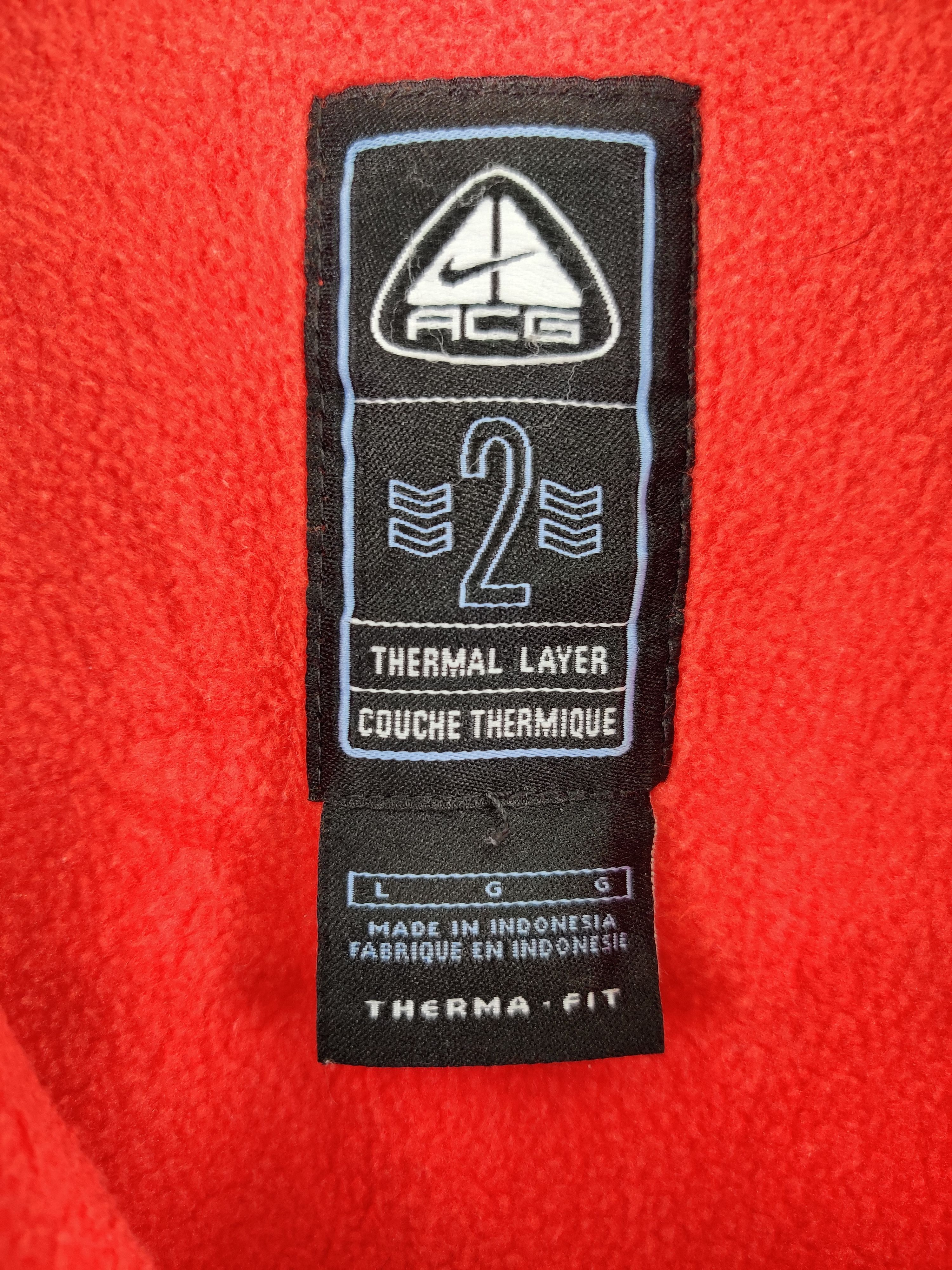 Nike Vintage Nike ACG Fleece Zip Up Vest Size US L / EU 52-54 / 3 - 12 Thumbnail