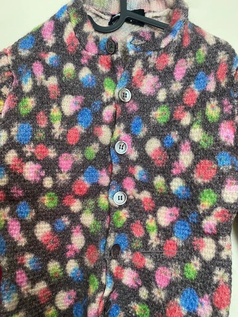 Comme des Garcons Comme Des Garcons Floral Pure Wool Sweater Size S / US 4 / IT 40 - 2 Thumbnail