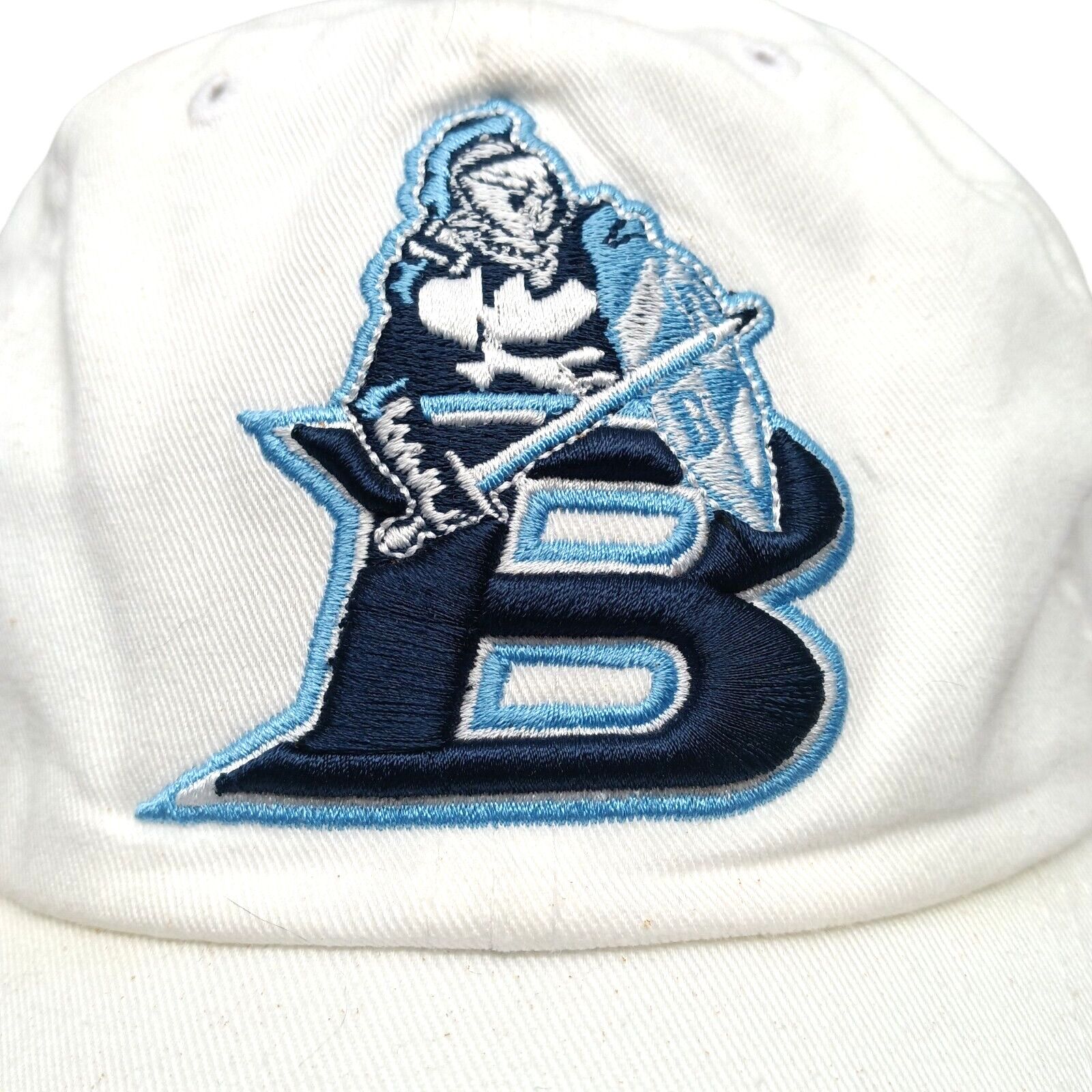 Other "B" College Knight Logo white unstructured cotton strap back Size ONE SIZE - 4 Thumbnail