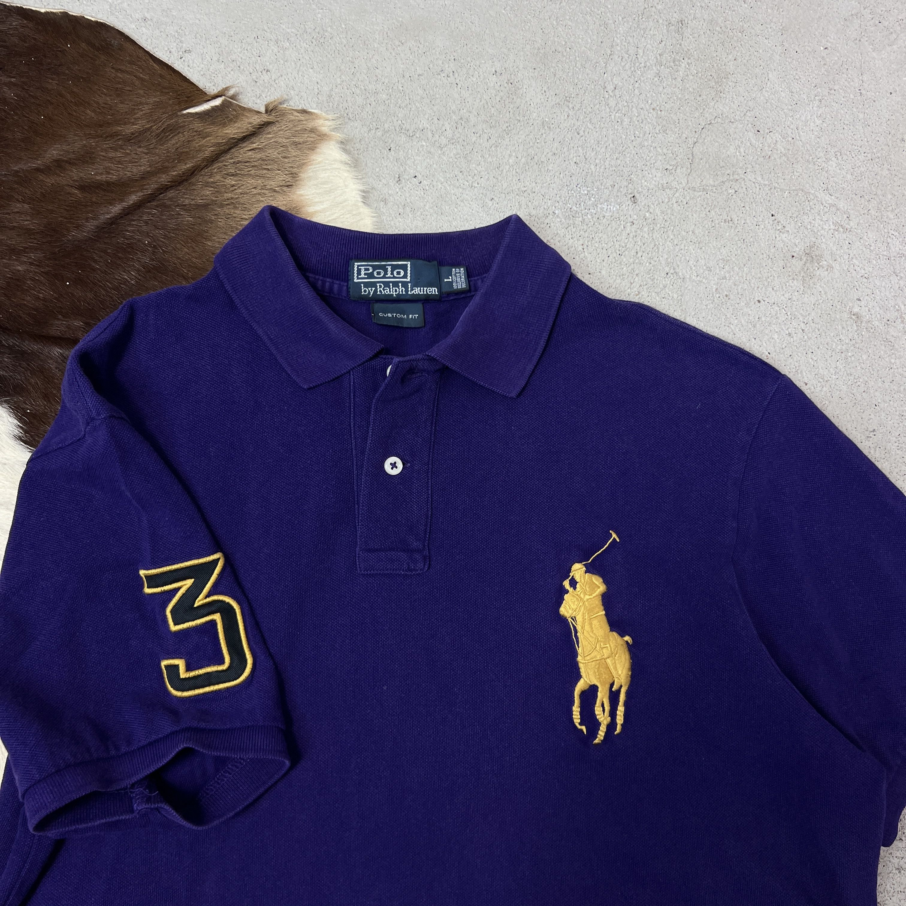Polo Ralph Lauren Vintage Streetwear Polo Ralph Lauren Big Pony T-shirt Y2K Size US L / EU 52-54 / 3 - 3 Thumbnail
