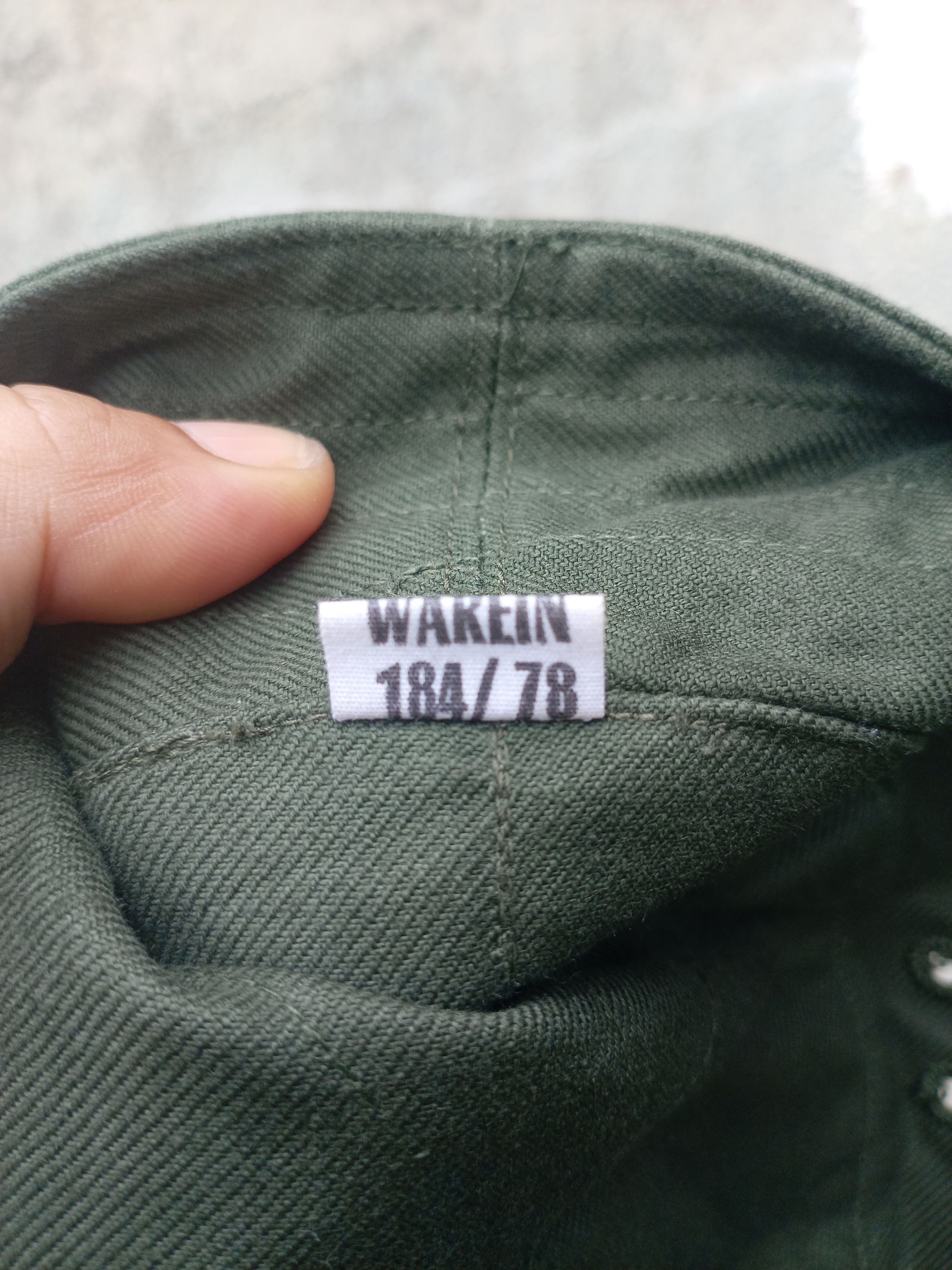 Vintage VINTAGE WAREIN FRENCH ARMY HAT Size ONE SIZE - 7 Thumbnail