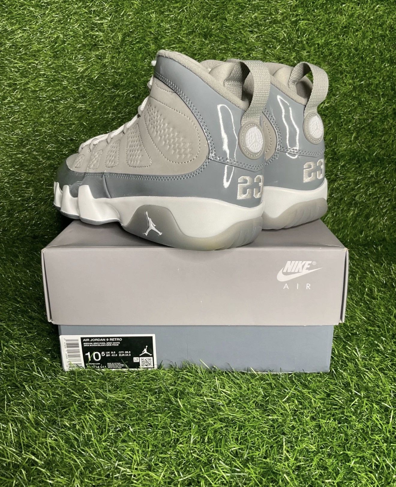 Jordan Brand Jordan 9 Retro Cool Gray 2025 Size US 9.5 / EU 42-43 - 6 Thumbnail