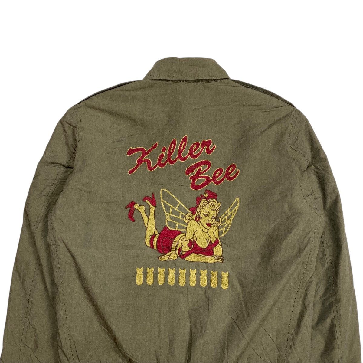 Japanese Brand ROLL Japan A-2 Embroidery Bomber Jacket Size US M / EU 48-50 / 2 - 6 Thumbnail