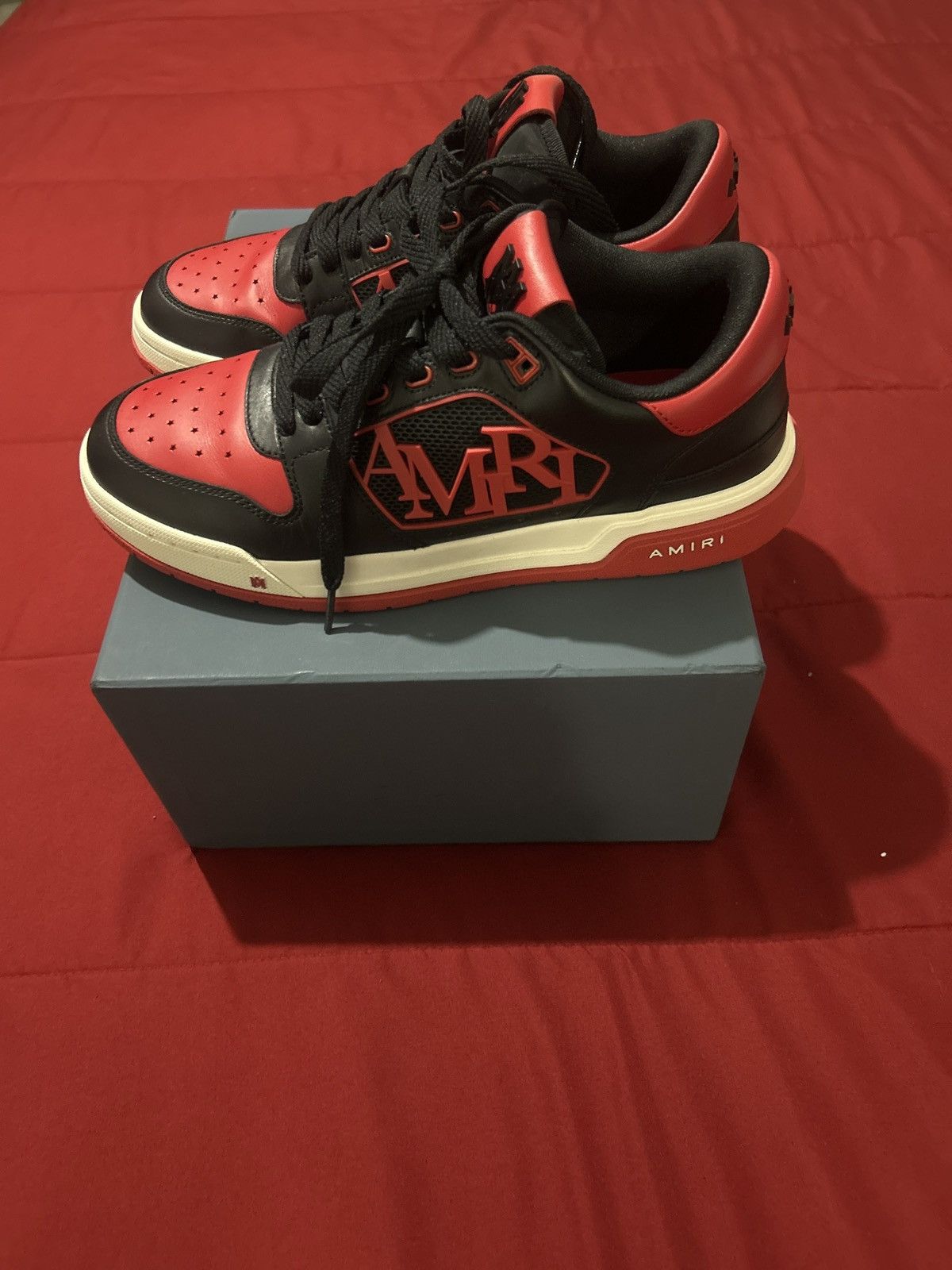 Amiri Amiri Classic Low True Red Size US 11 / EU 44 - 8 Thumbnail