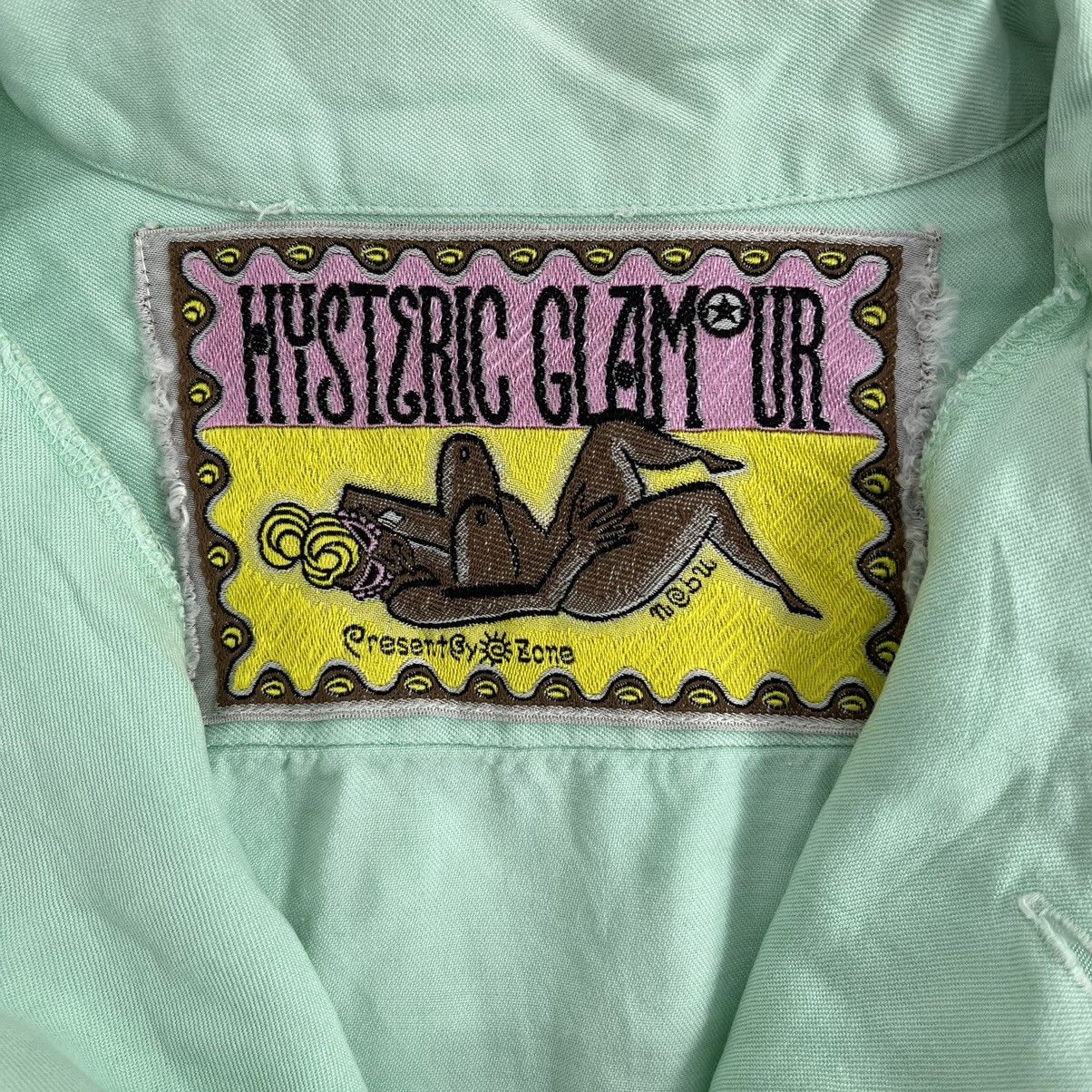 Hysteric Glamour 1980s Vintage Hysteric Glamour Farina Poem Printed Shirt Size US L / EU 52-54 / 3 - 9 Thumbnail
