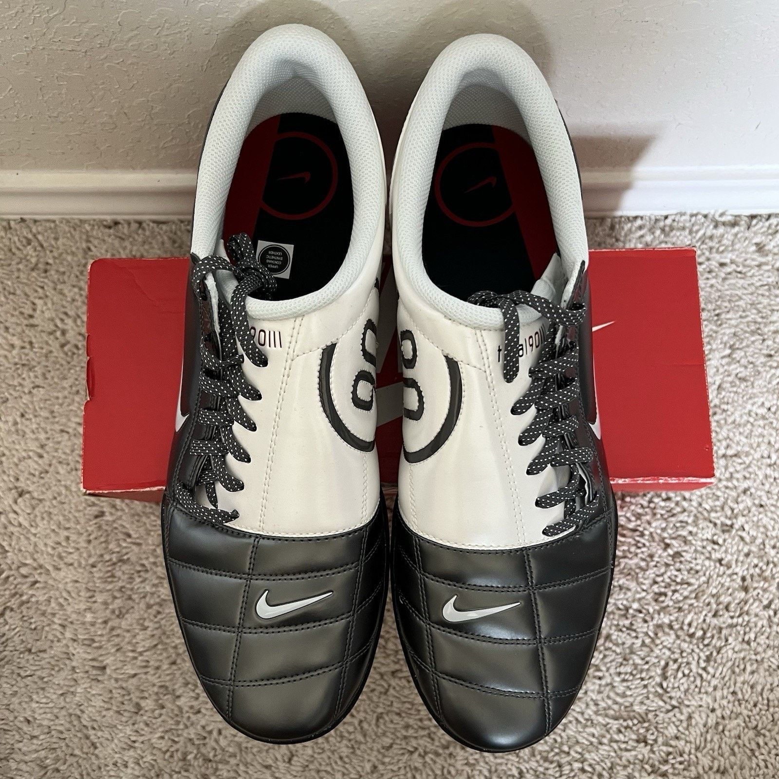 Nike Nike Men Total 90 III Soccer Cleats Metallic Summit Size 13 Size US 13 / EU 46 - 4 Thumbnail