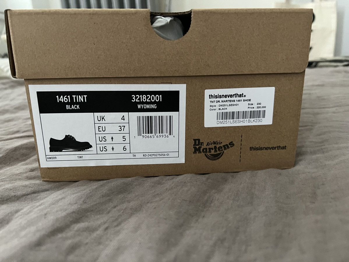 thisisneverthat thisisneverthat Dr.Martens 1461 3 Hole Shoes Black size 5M Size US 5 / EU 37 - 10 Thumbnail