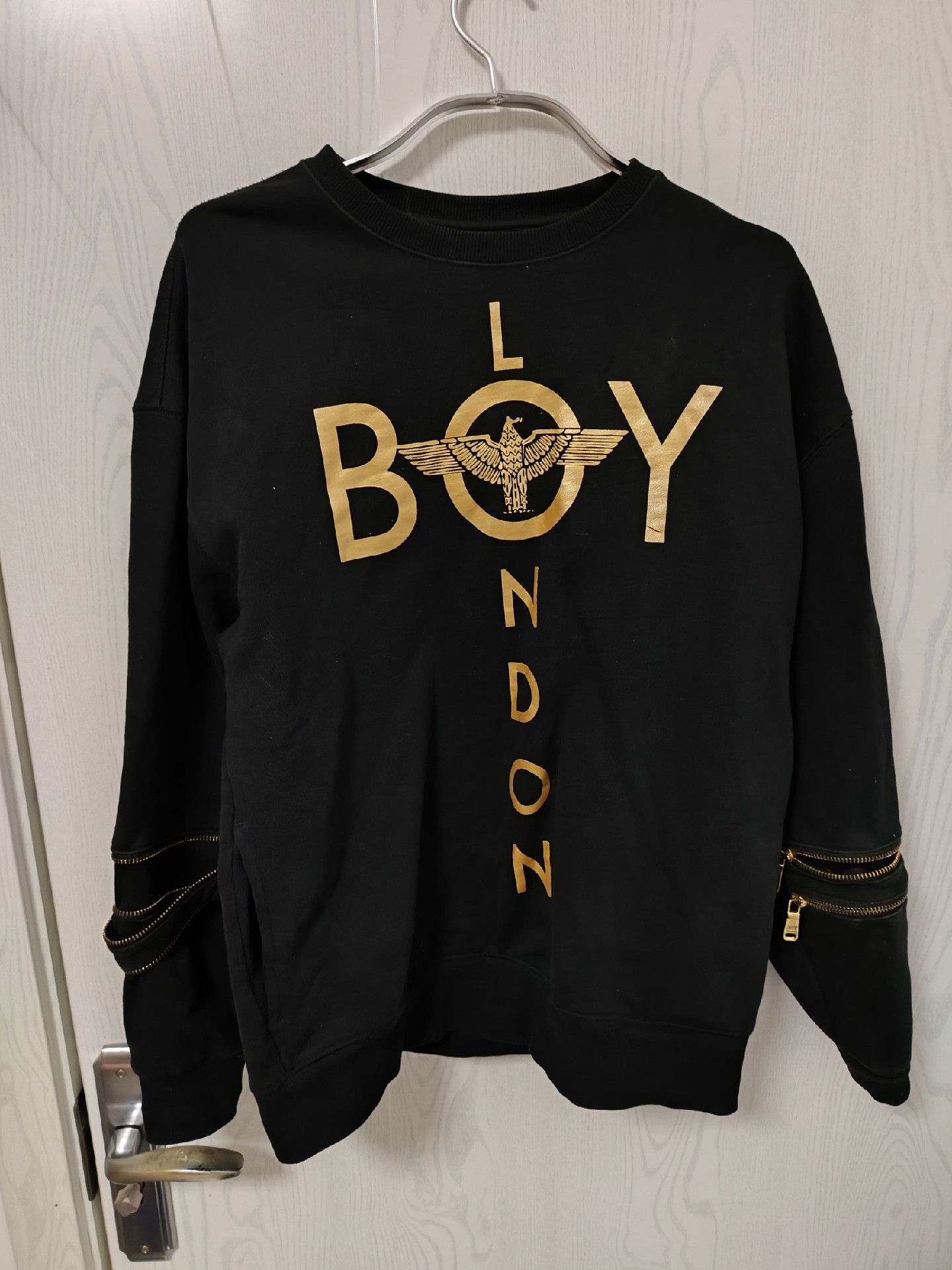 Boy London Boy London Casual Oversized Black Hoodie s Men Size US S / EU 44-46 / 1 - 1 Thumbnail