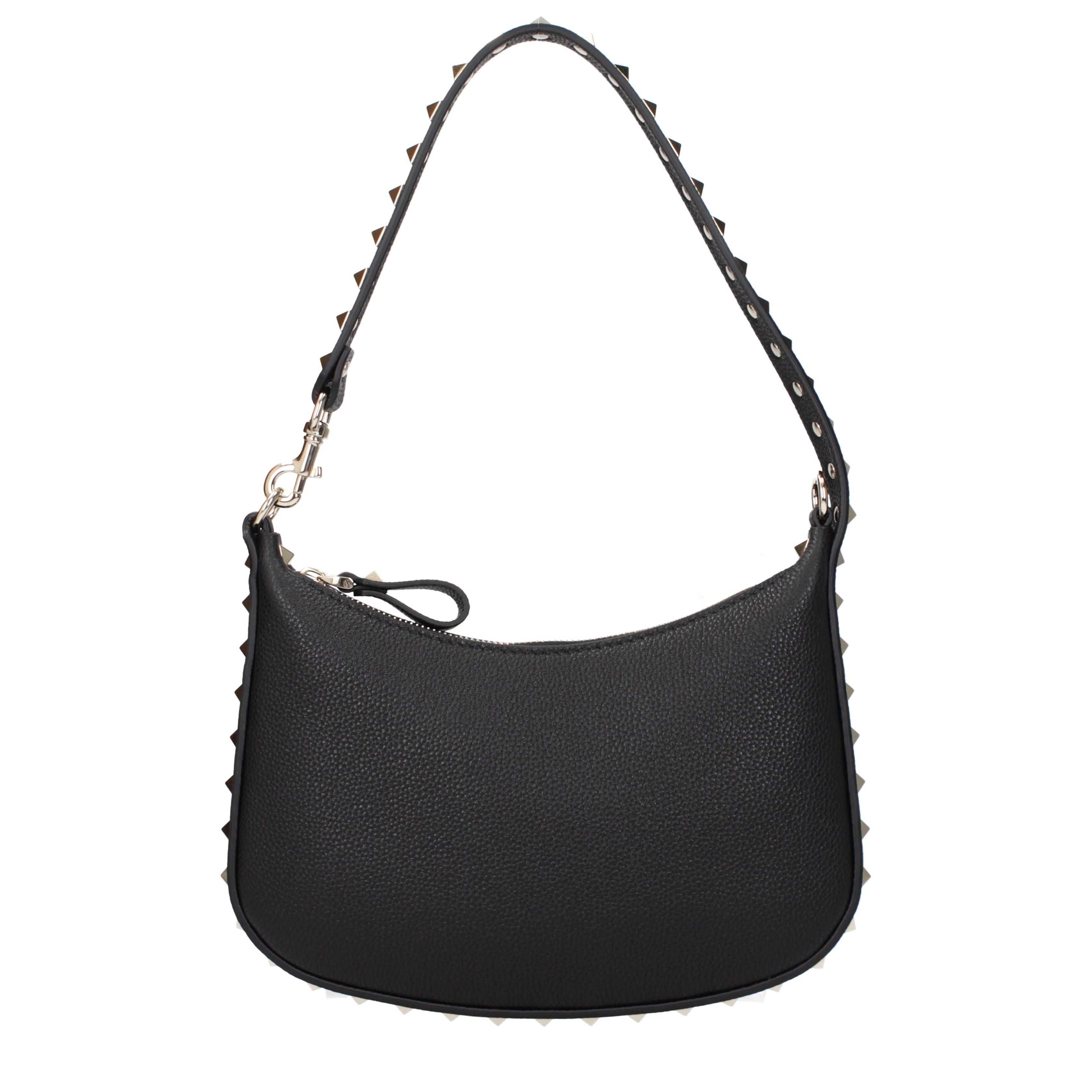 Valentino x Valentino Garavani Shoulder Bag In Leather in Beige, Women's