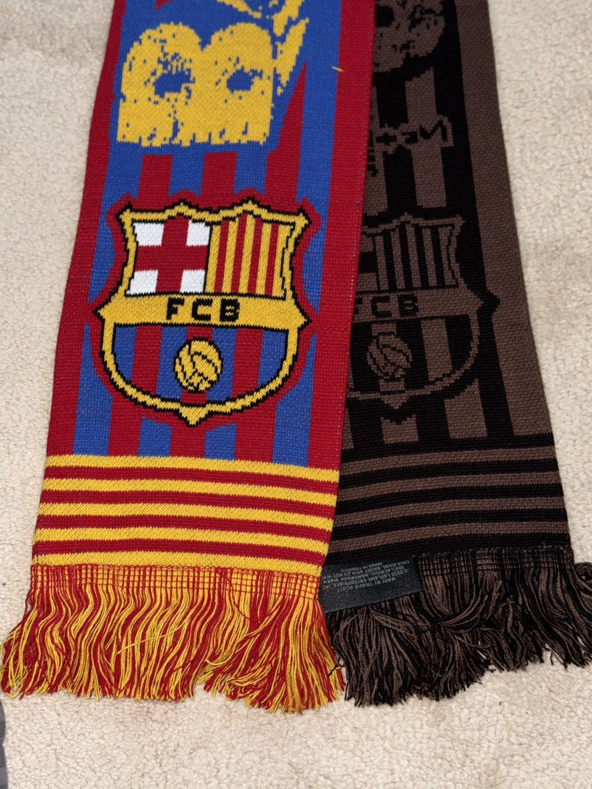 Travis Scott Barcelona club scarf マフラー New Sealed Cactus Jack