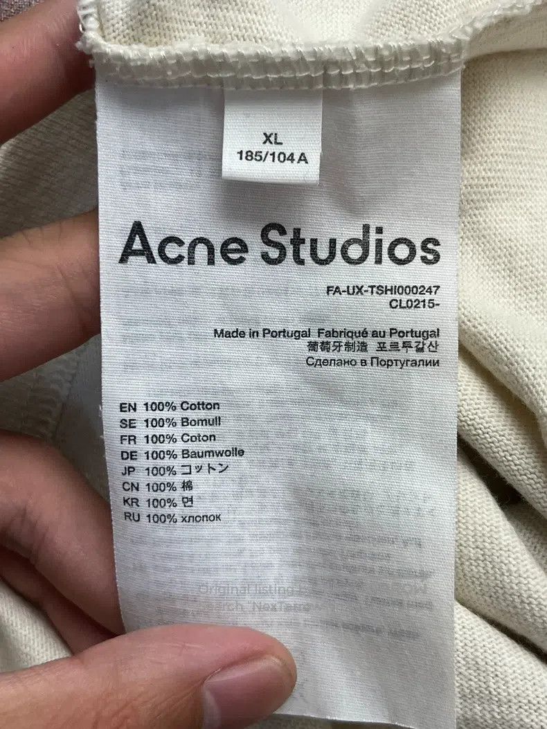 Acne Studios Acne Studios SS23 Dog Pattern Printed Short Sleeve Raglan Size US XL / EU 56 / 4 - 4 Thumbnail