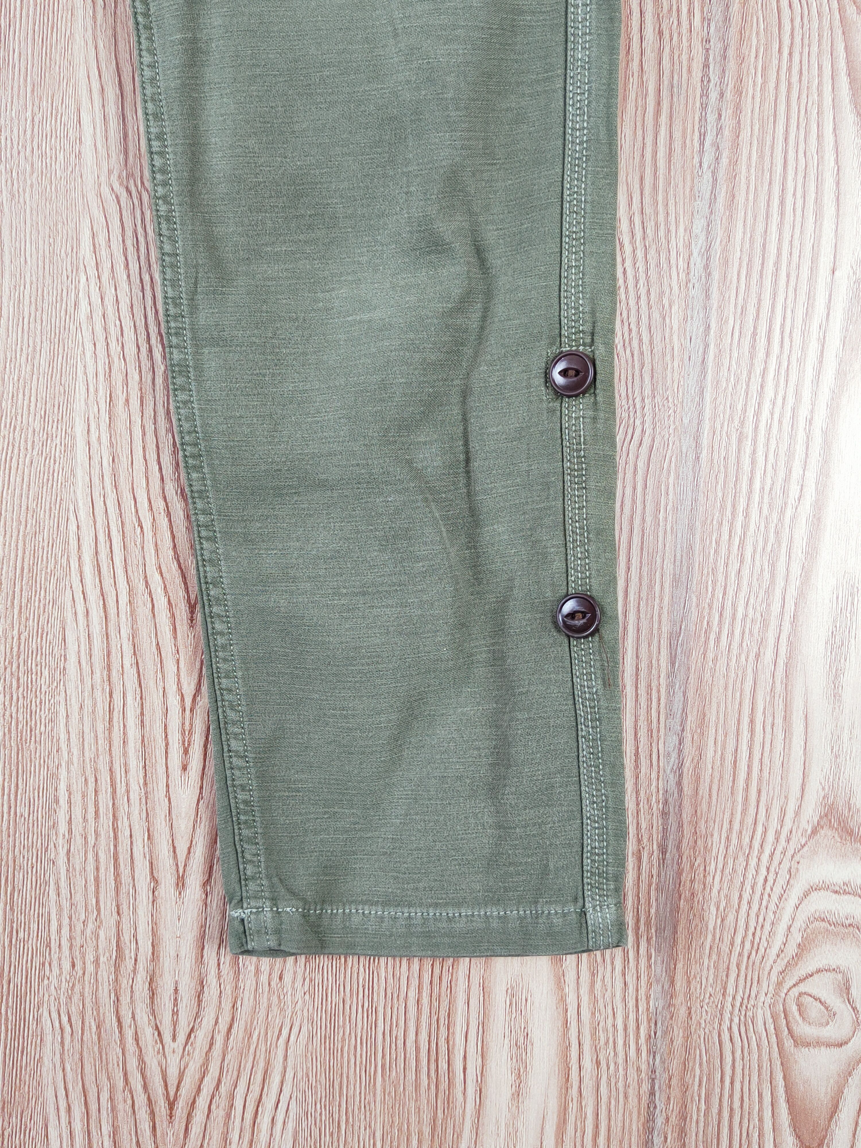 Big John Big John Green Multipocket Tactical Cargo Pants #W394 Size US 30 / EU 46 - 6 Thumbnail