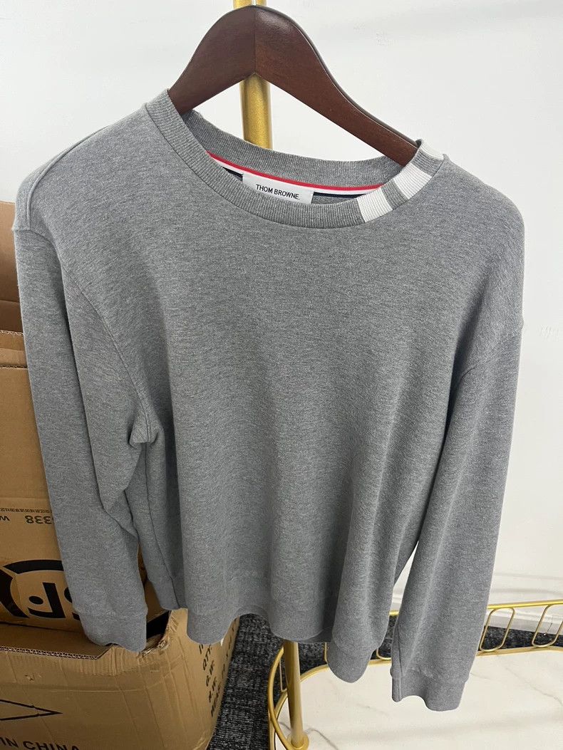 Thom Browne Thom Browne Grey long sleeves Size US M / EU 48-50 / 2 - 1 Thumbnail