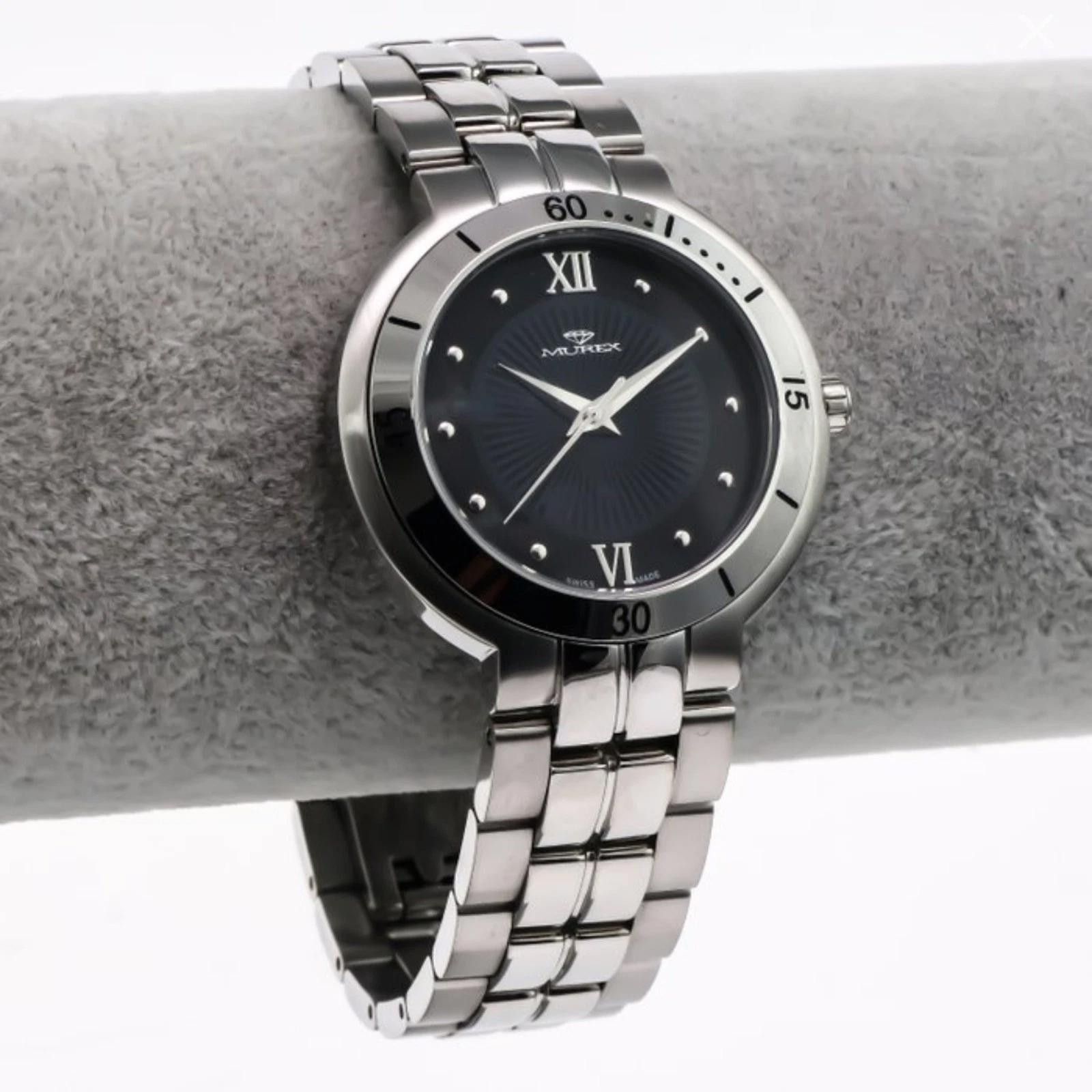 Other Murex Swiss Watch St. Steel Quartz 37mm 5ATM Black MOP Size ONE SIZE - 2 Thumbnail