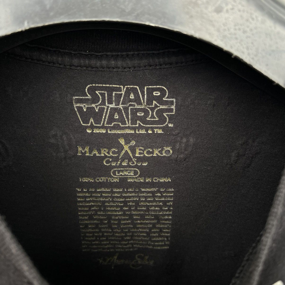 Marc Ecko × Vintage 2009 Star Wars Marc Echo Cut & Sew True Star EmpirevStrike Size US L / EU 52-54 / 3 - 4 Thumbnail
