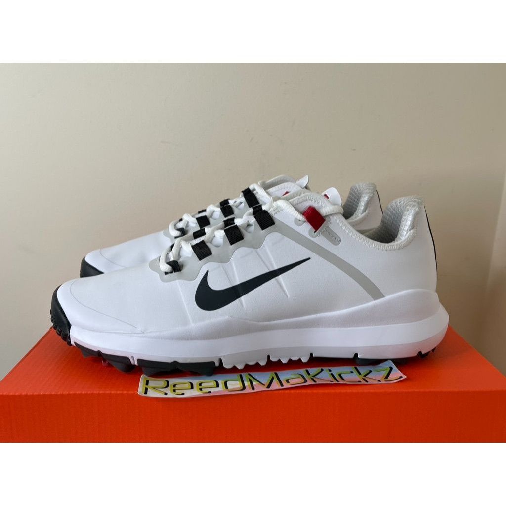 image of Nike Tiger Woods Tw'13 Golf Shoes 2023 W/ Spike Mens 7Us in White