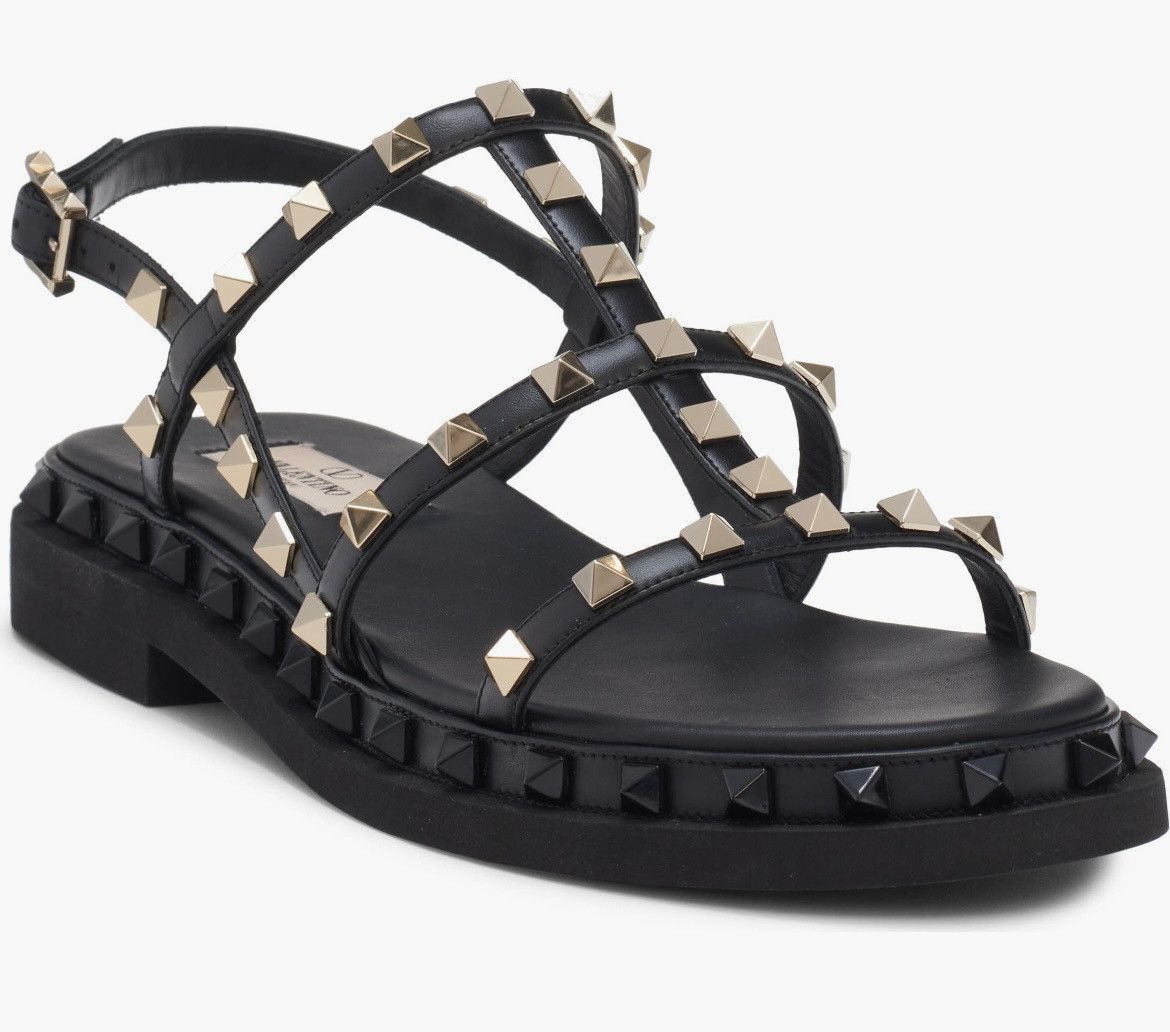 Valentino Valentino Garavani Rockstud M-Way Platform Sandal size 42 Size US 12 / IT 42 - 1 Thumbnail