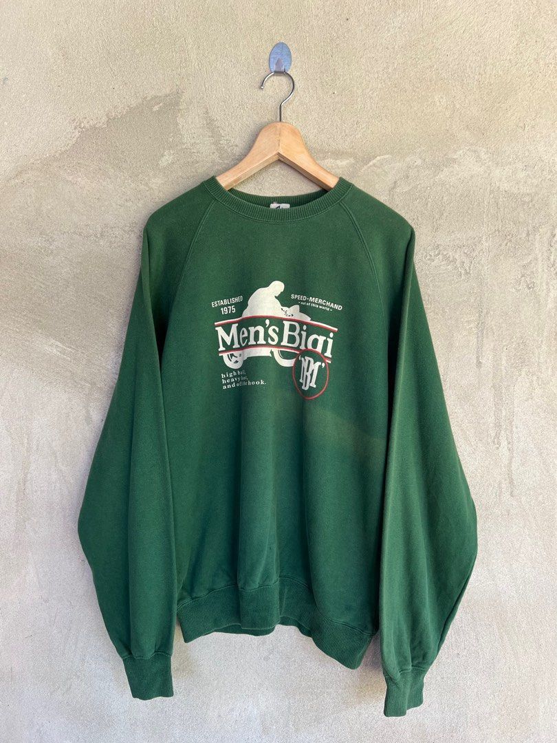 BIGI Mens Bigi Spell Out Sweatshirt Size US L / EU 52-54 / 3 - 2 Thumbnail