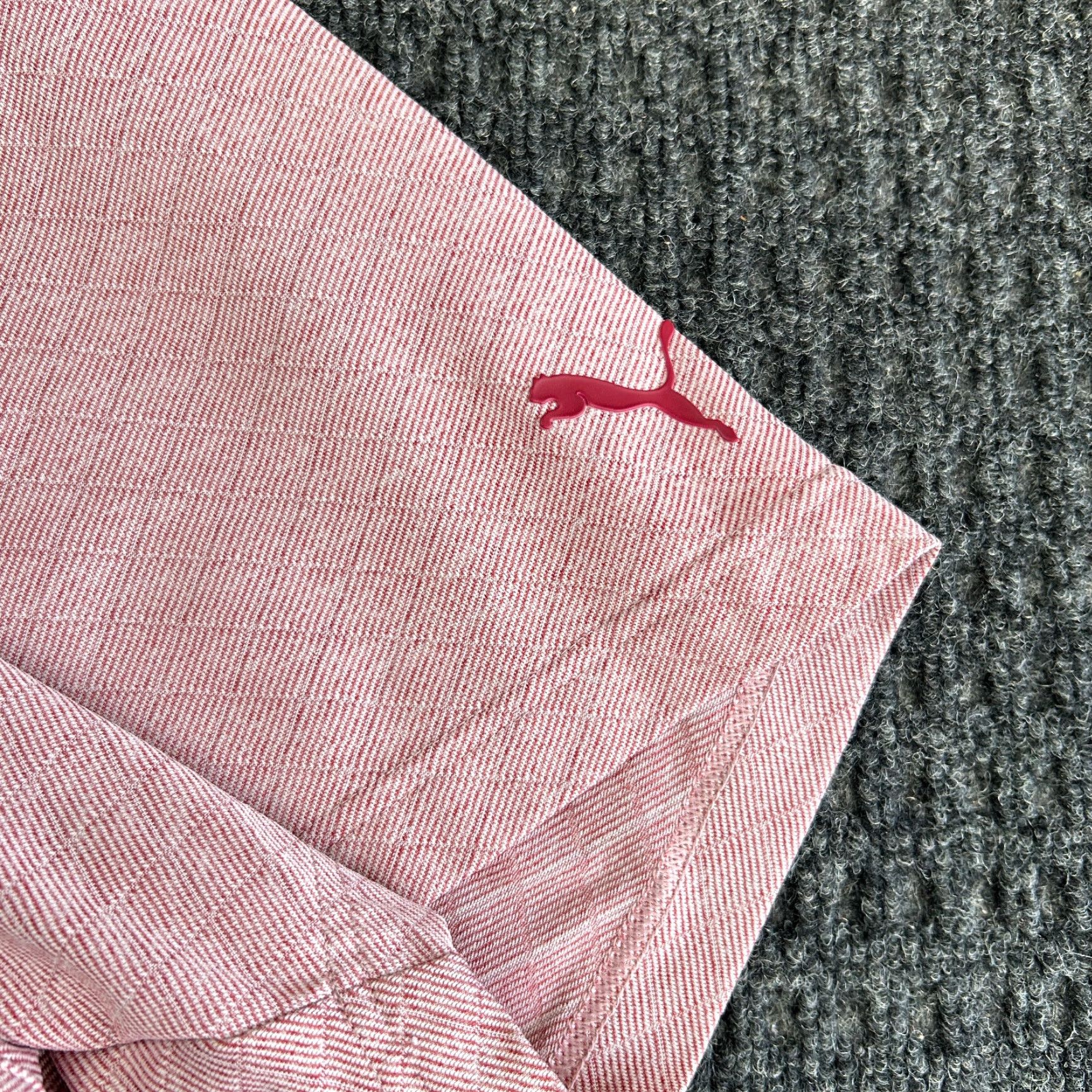 Puma PUMA Golf Field Polo Shirt Mens XXL Light Maroon Polo Shirt Athletic Golf PUMA Outdoor Preppy Sports 2XL Red Mens Size US XXL / EU 58 / 5 - 4 Thumbnail