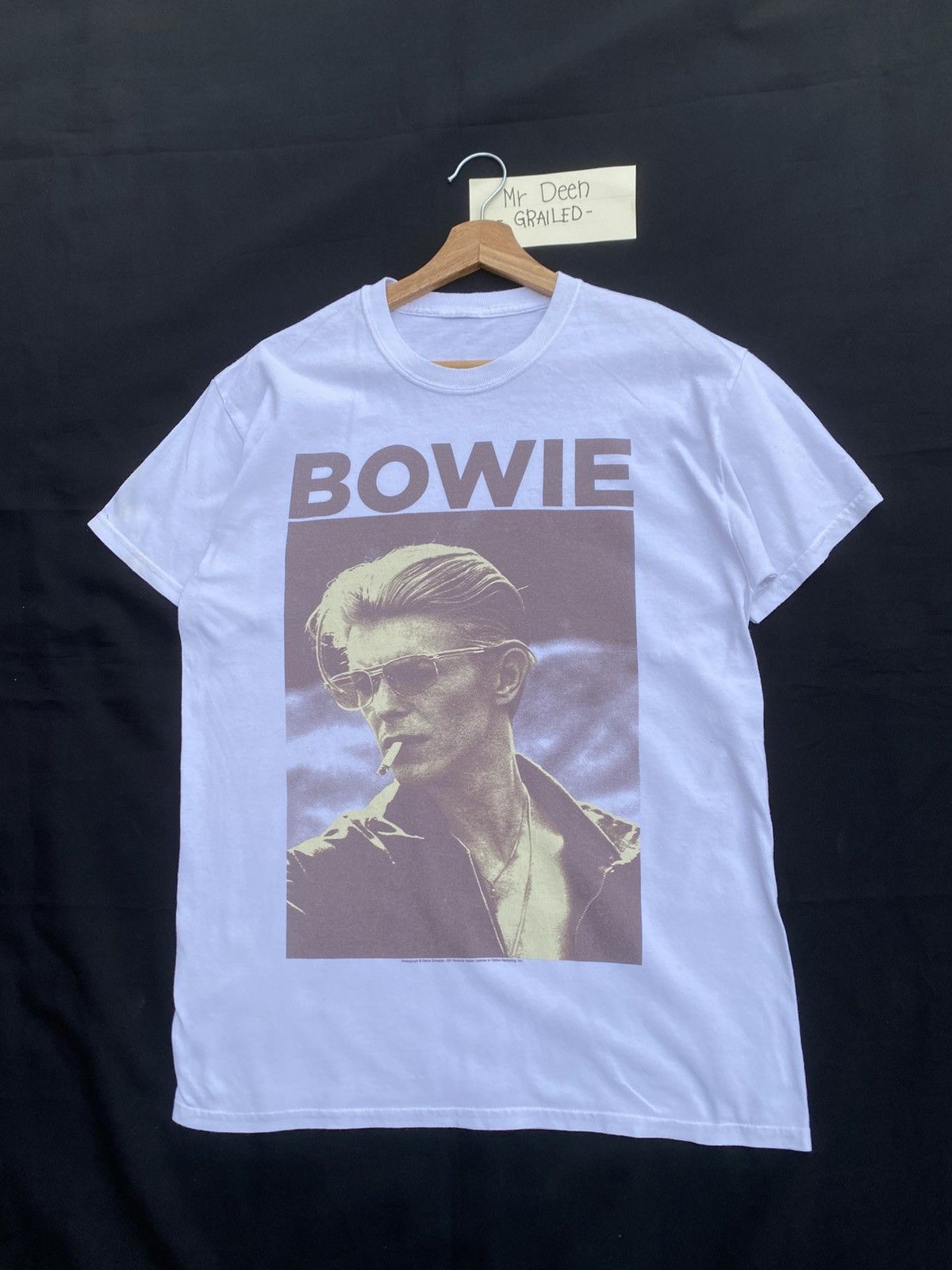 Band Tees Rare Vintage David Bowie Print Tshirt Size US M / EU 48-50 / 2 - 4 Thumbnail