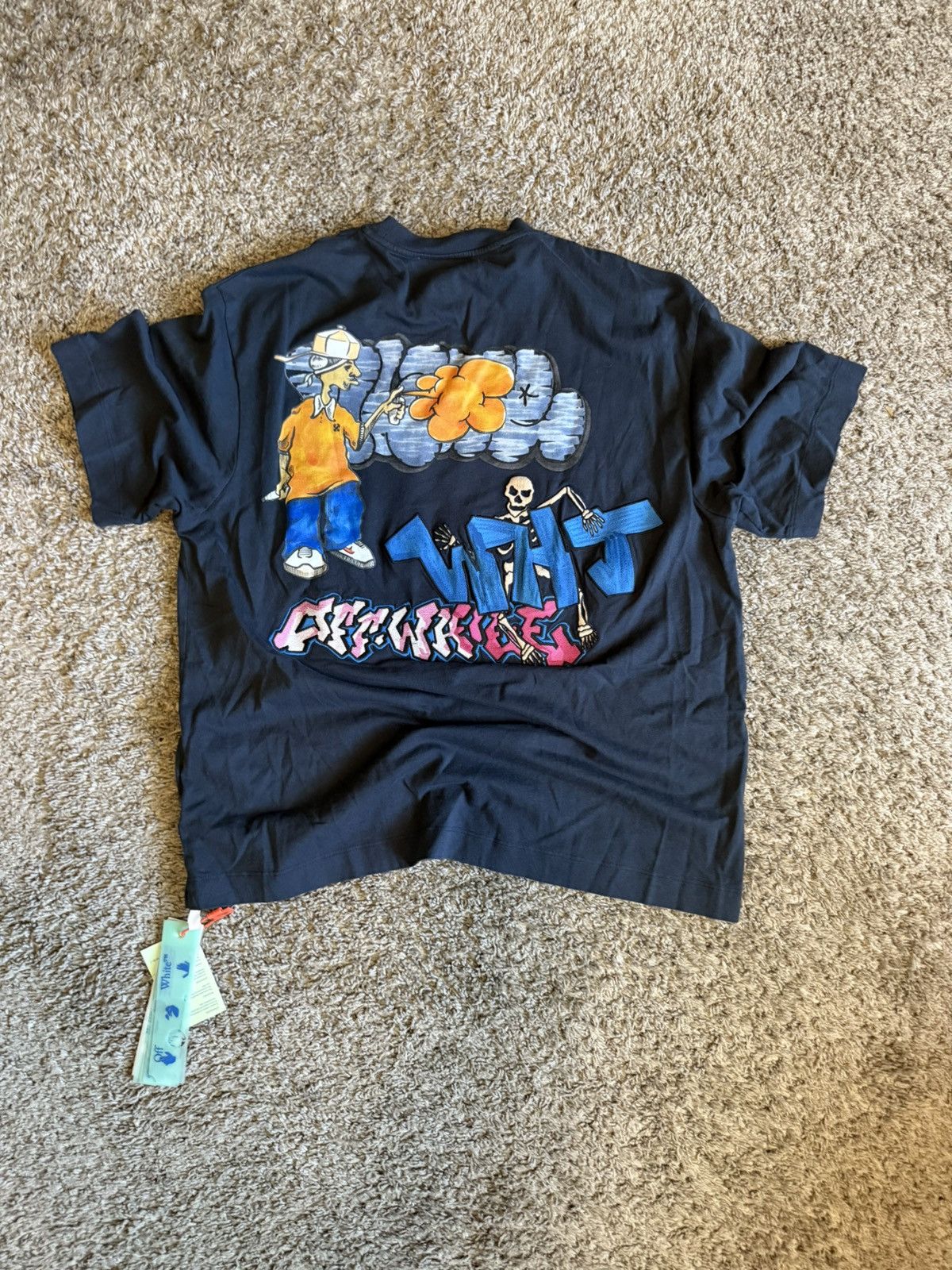 Off-White Off-White Graffiti Kids Short Sleeve Size US M / EU 48-50 / 2 - 4 Thumbnail