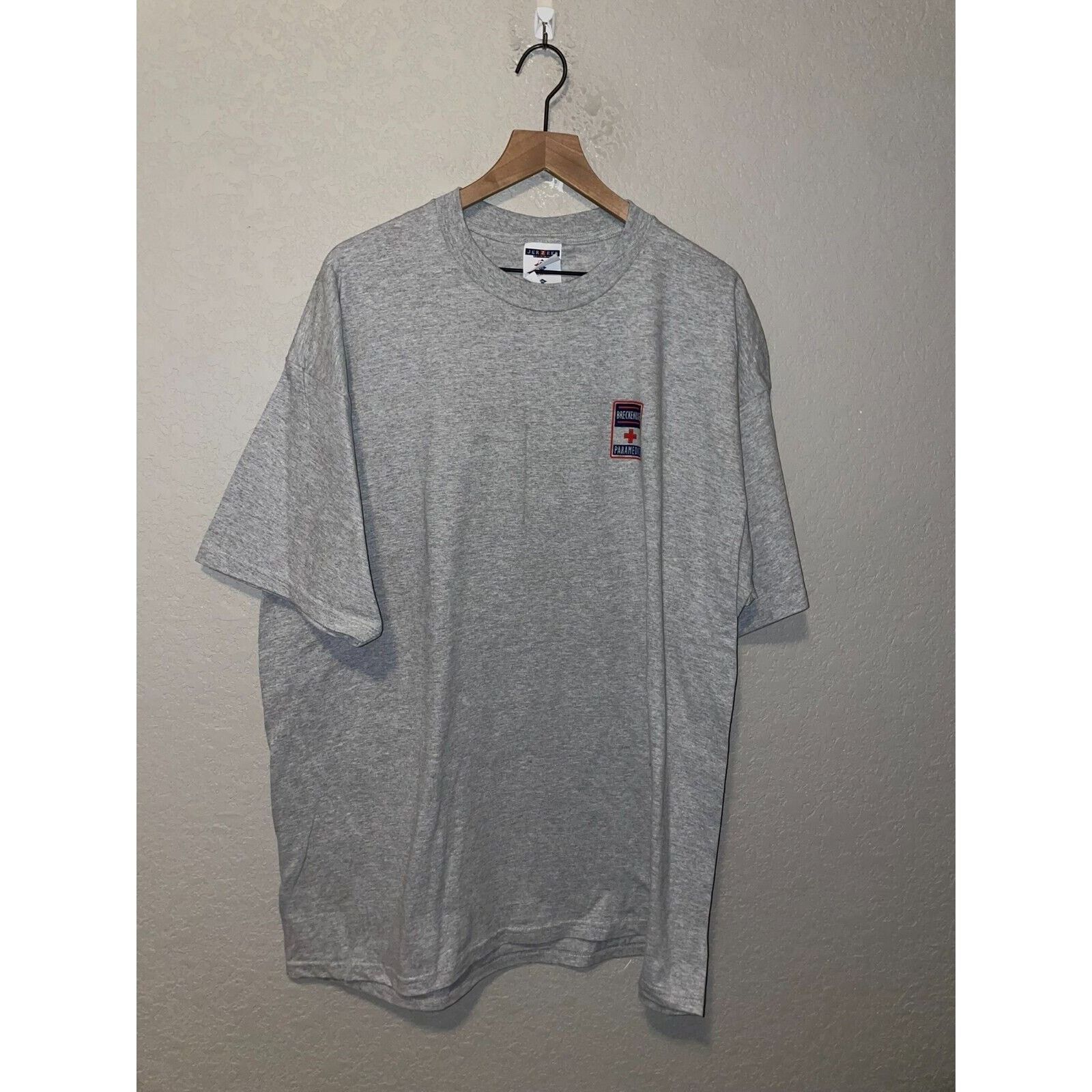 Jerzees Vintage Breckenridge Paramedics Shirt Gray CO Tee VTG 90s 2X Size US XXL / EU 58 / 5 - 1 Thumbnail