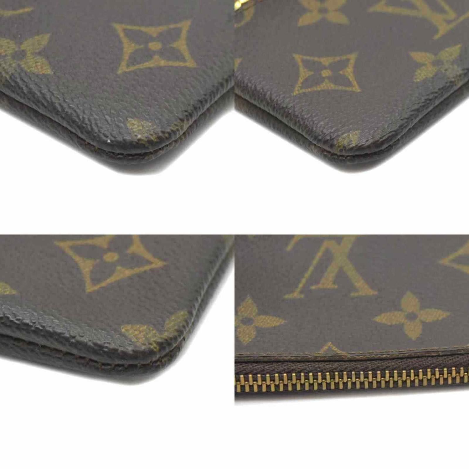 Louis Vuitton Louis Vuitton Monogram Key Pouch 0990ET Size ONE SIZE - 3 Thumbnail