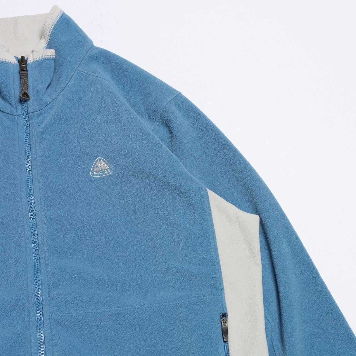 Nike ACG Vintage Nike ACG Blue Zip Fleece Size US L / EU 52-54 / 3 - 5 Thumbnail