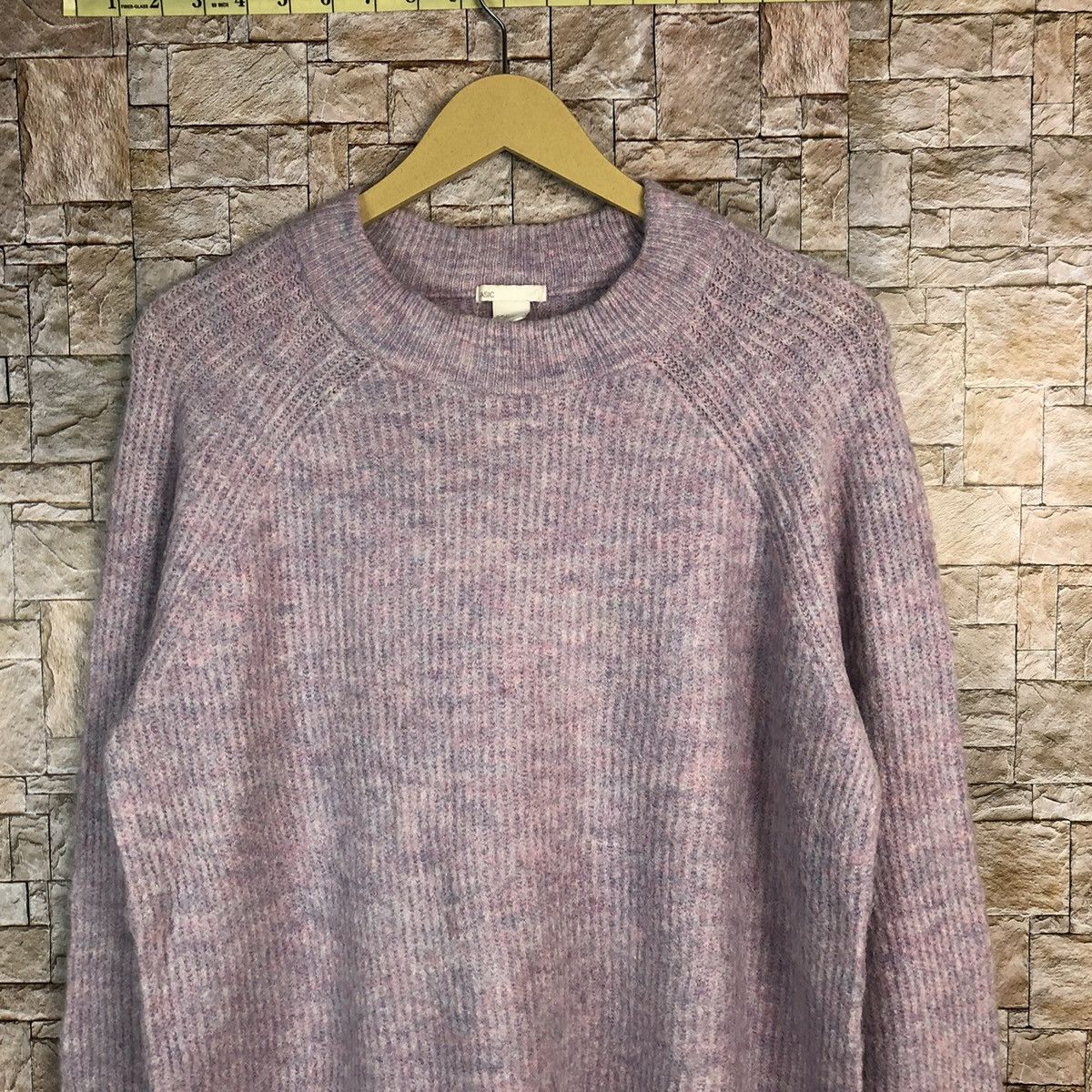 Homespun Knitwear × Japanese Brand Basic Pink Knitwear #A774 Size M / US 6-8 / IT 42-44 - 5 Thumbnail