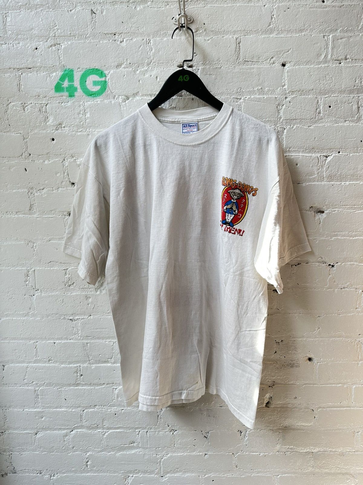 Vintage VINTAGE KONG GONGS MENU PERVERTED SHIRT Size US XL / EU 56 / 4 - 1 Thumbnail