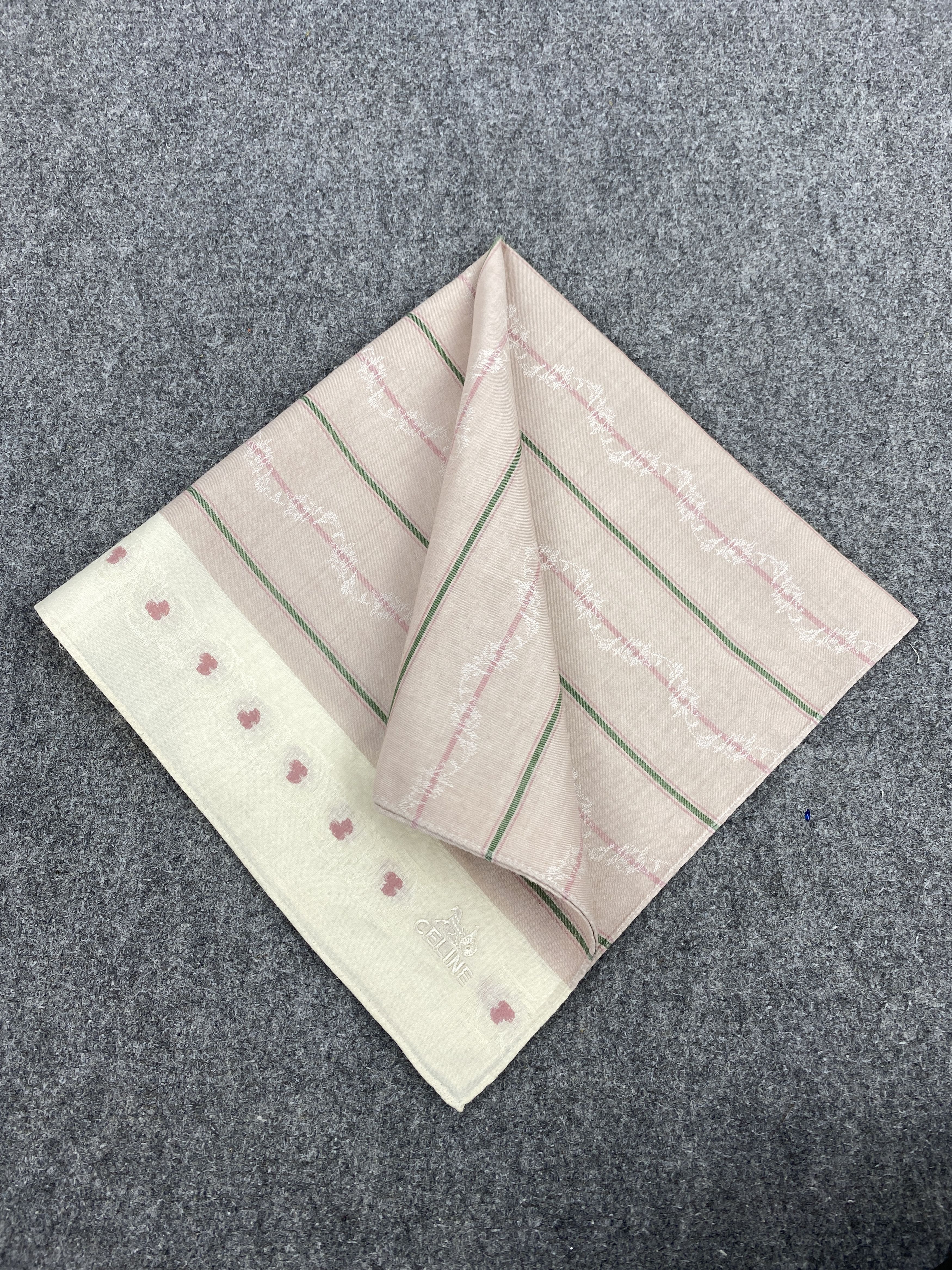 Celine Vintage Celine Handkerchief / Neckerchief KT0303 Size ONE SIZE - 3 Thumbnail