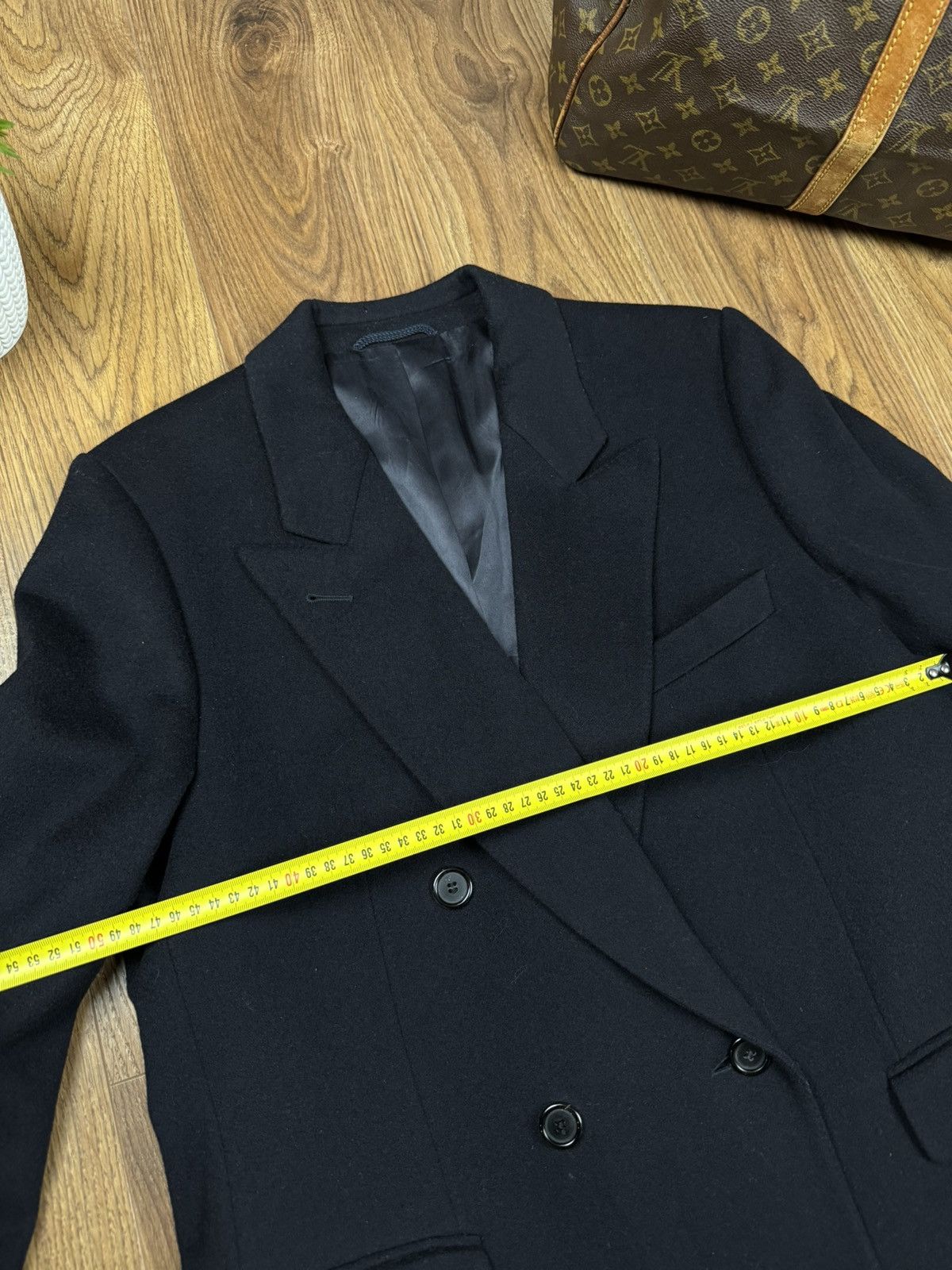 Burberry Wool coat trench Burberry original streetwear luxury item Size S / US 4 / IT 40 - 5 Thumbnail