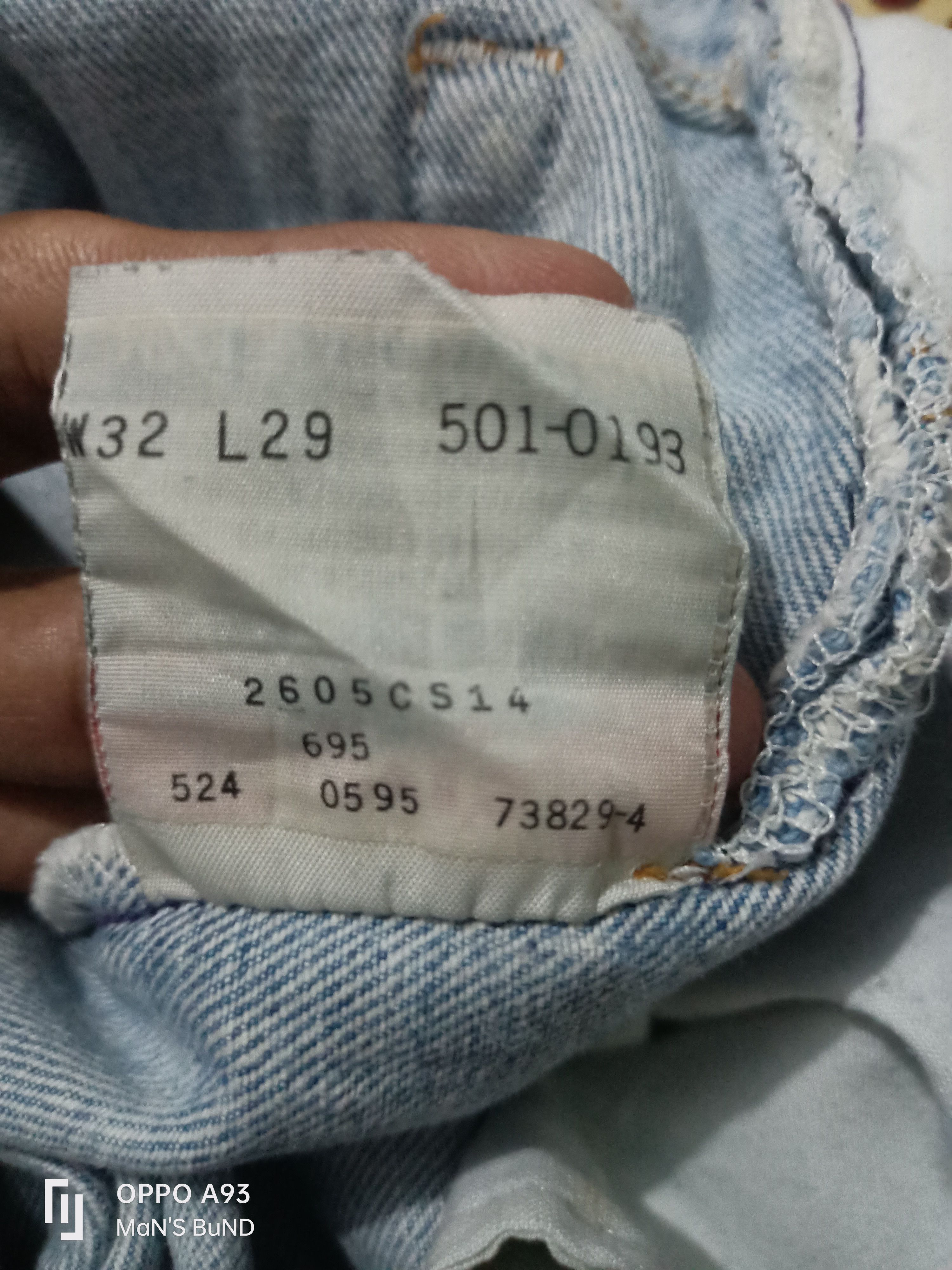Levi's Vintage Clothing Vintage 90s Levi's 501 3 sisters Size 32" / US 10 / IT 46 - 8 Thumbnail